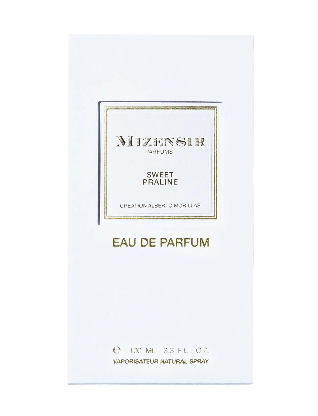 Mizensir - SWEET PRALINE 100 ML EDP SPRAY - till honom  - clear - 1