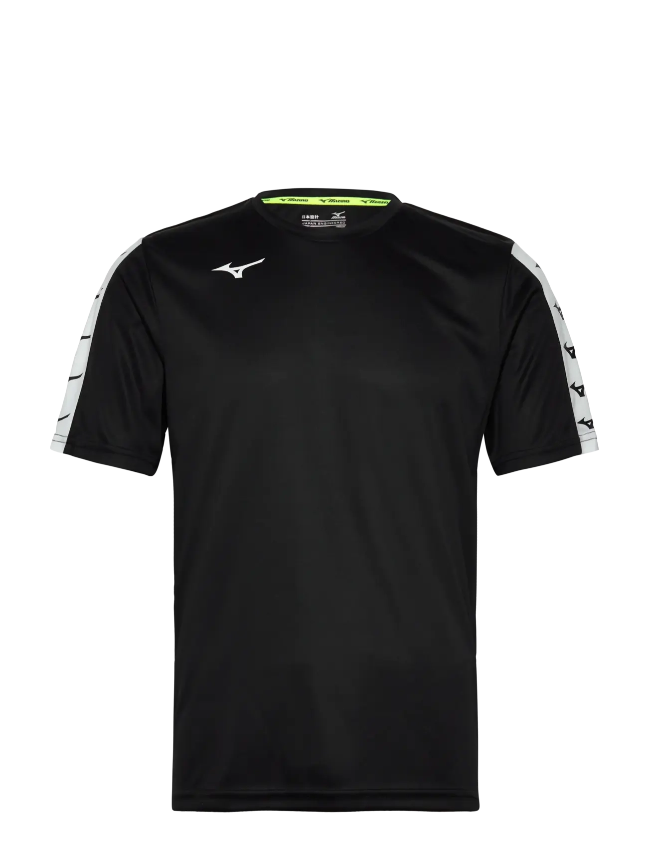 Mizuno Nara Training Tee M, Mænd, Trænings T-shirt, Sort, Str: L