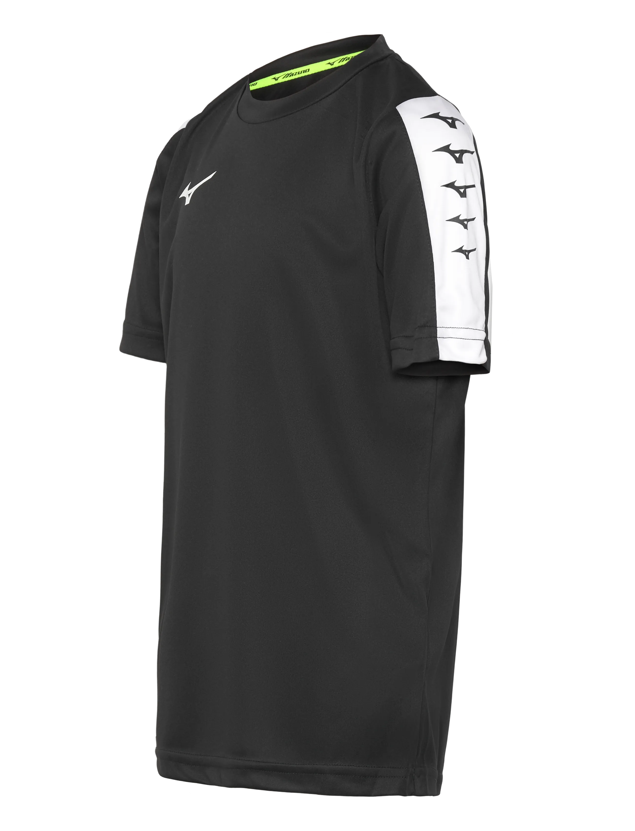 Mizuno - Nara Training Tee Jr - spordisärgid - black - 2