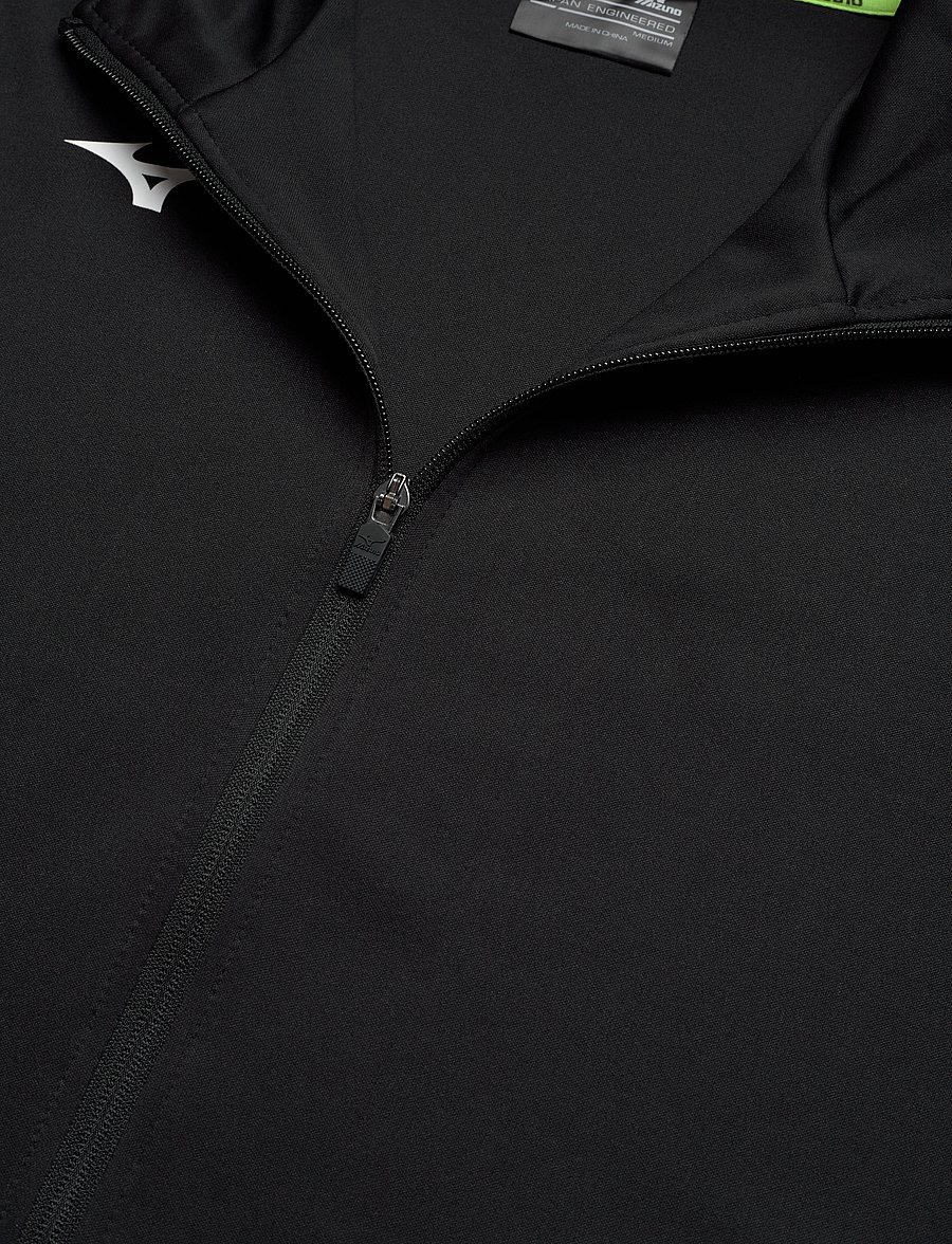 Mizuno - Nara Interlock Track Jacket M - kurtki sportowe - black - 4