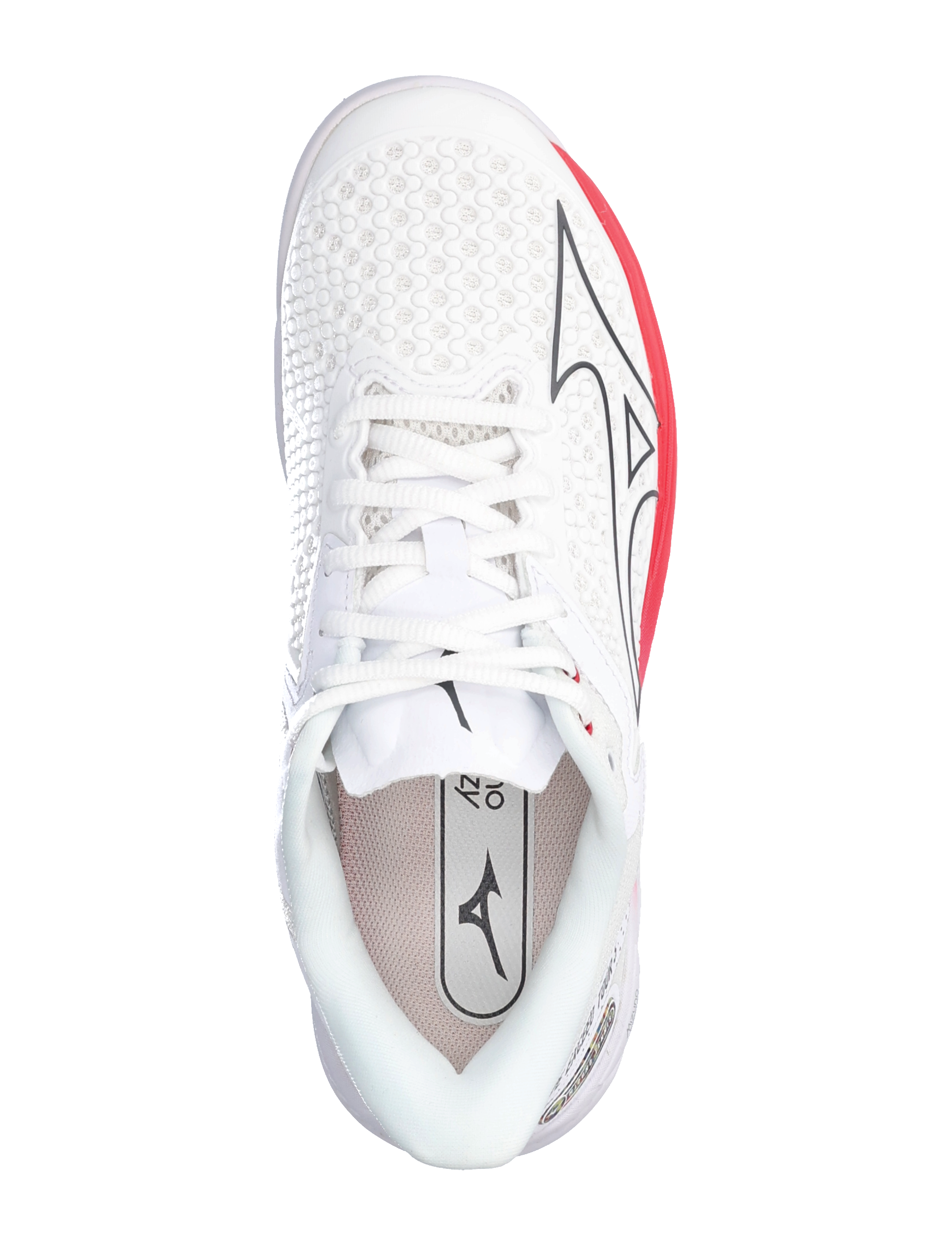 Mizuno - WAVE EXCEED TOUR 5AC(W) - undyed white/quiet shade/opera red - 3