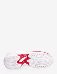 Mizuno - WAVE EXCEED TOUR 5AC(W) - racketsports shoes - undyed white/quiet shade/opera red - 4