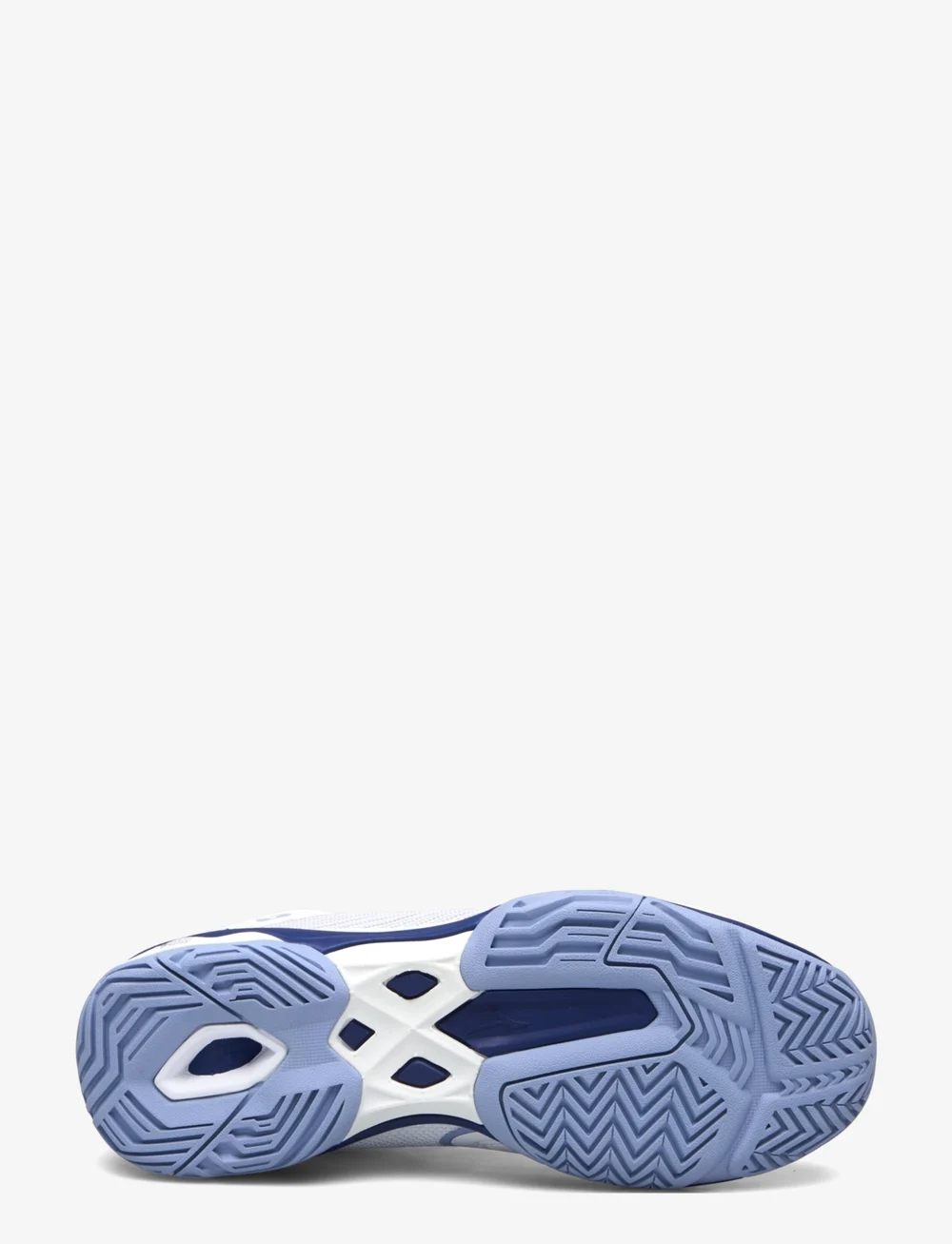 Mizuno - WAVE EXCEED LIGHT 2(W) - tennisejalatsid - white/bellwether blue/bel air blue - 4