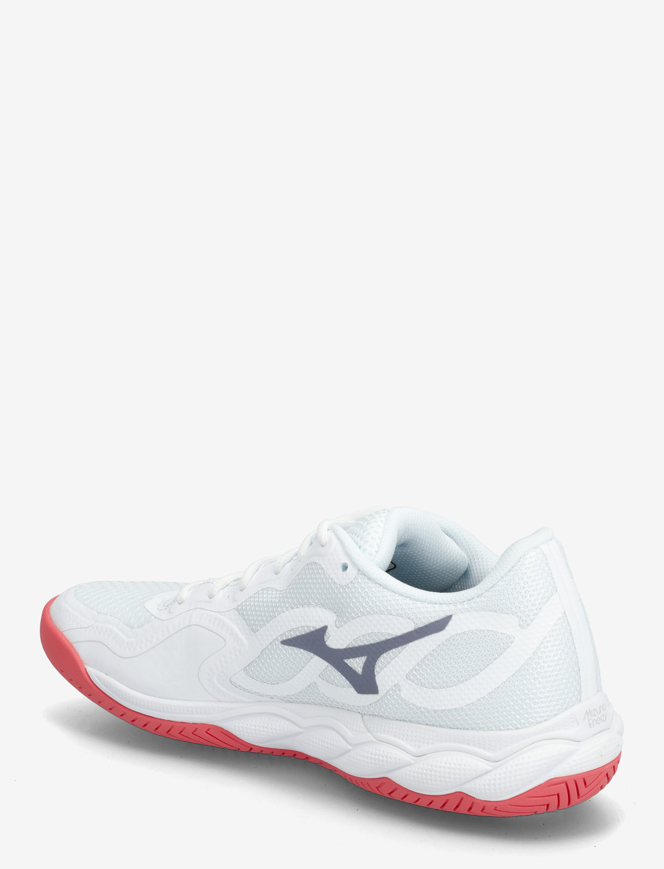 Mizuno - WAVE ENFORCE COURT AC W - tennissko - white/blue granite/calypso coral - 2
