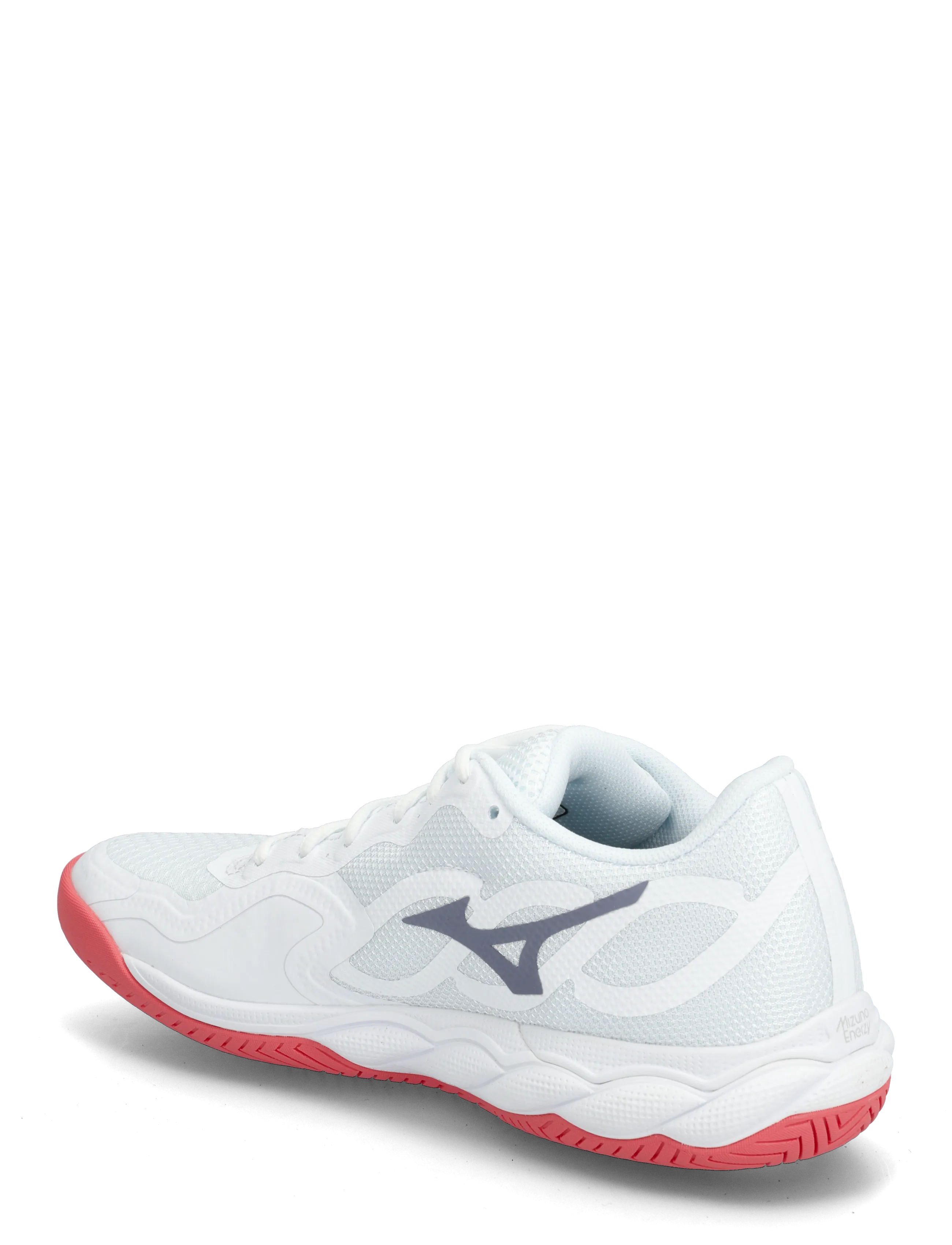 Mizuno - WAVE ENFORCE COURT AC W - tennisschuhe - white/blue granite/calypso coral - 2