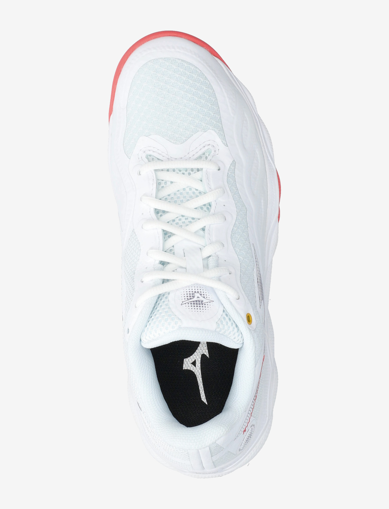Mizuno - WAVE ENFORCE COURT AC W - tennissko - white/blue granite/calypso coral - 3