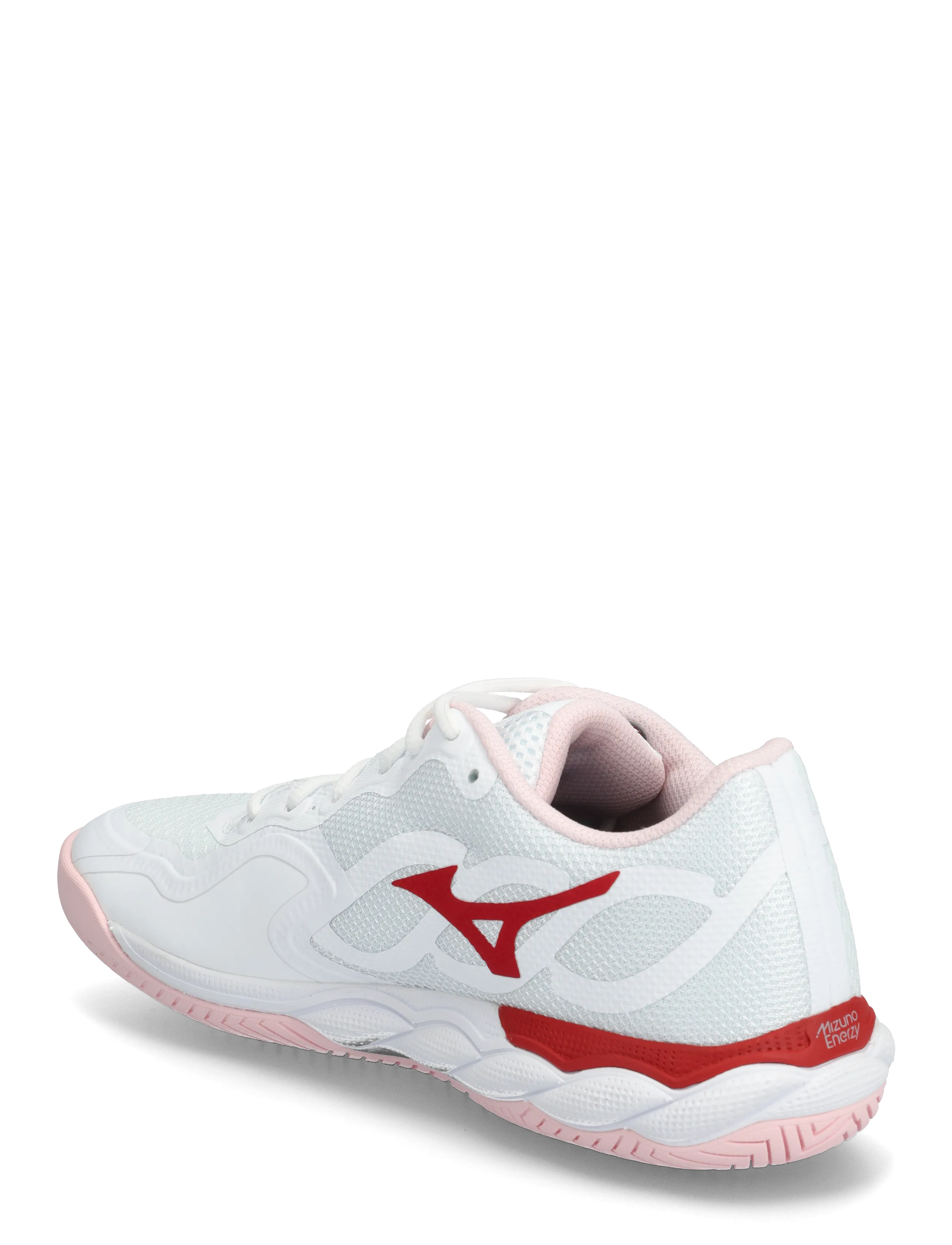 Mizuno - WAVE ENFORCE COURT AC W - tennisschuhe - white/pinkesque/barbados cherry - 2