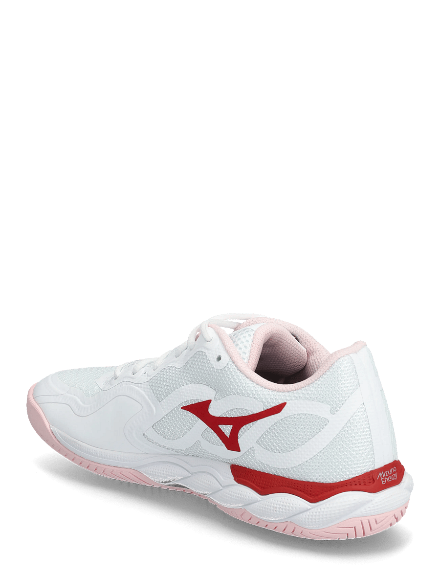 Mizuno - WAVE ENFORCE COURT AC W - tennisschuhe - white/pinkesque/barbados cherry - 2