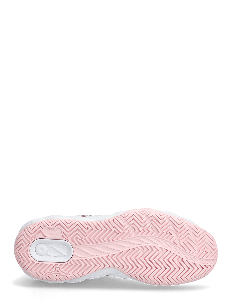 Mizuno - WAVE ENFORCE COURT AC(W) - tennisschuhe - white/pinkesque/barbados cherry - 4