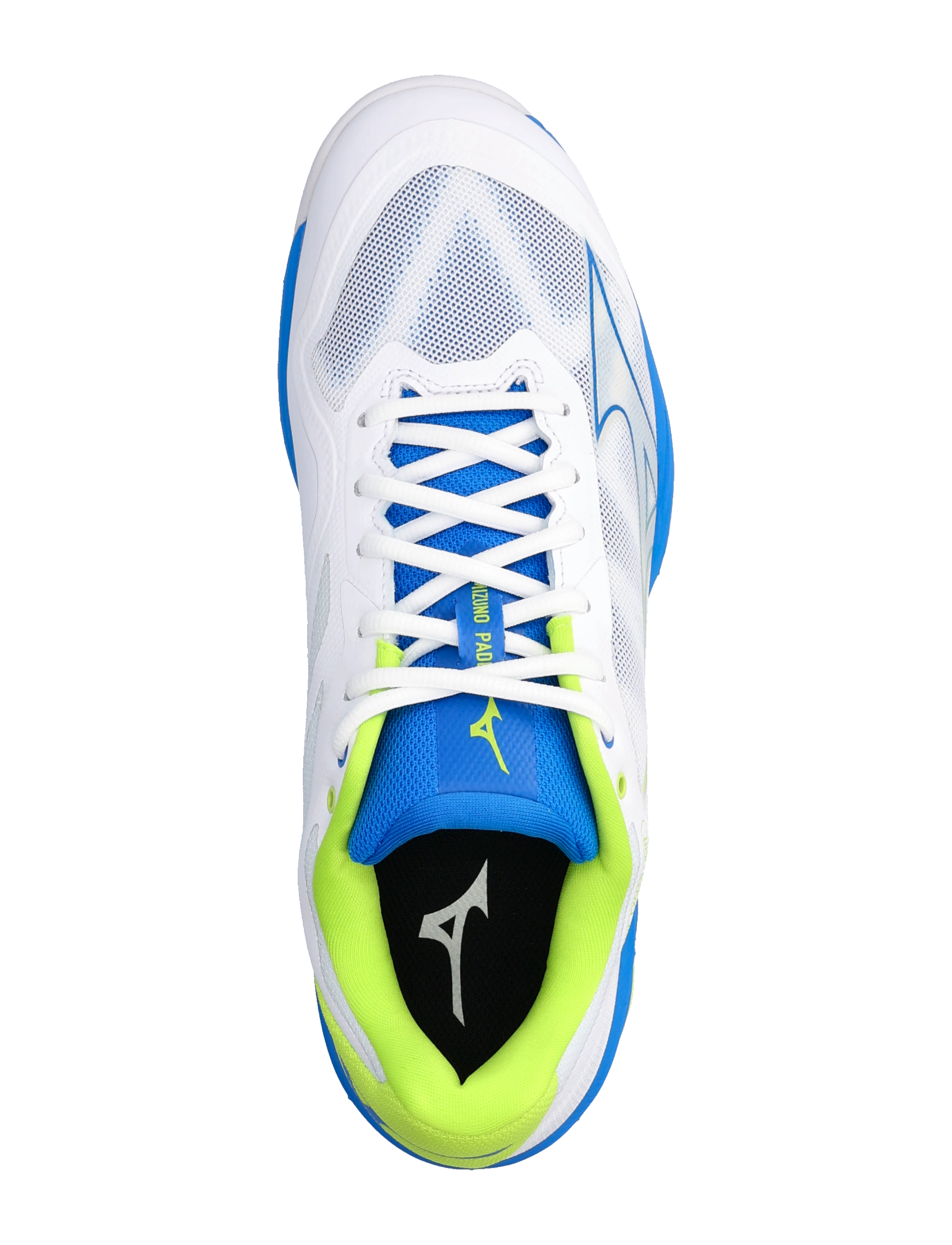 Mizuno - WAVE EXCEED LGTPADEL(M) - white/peace blue/acid lime - 3