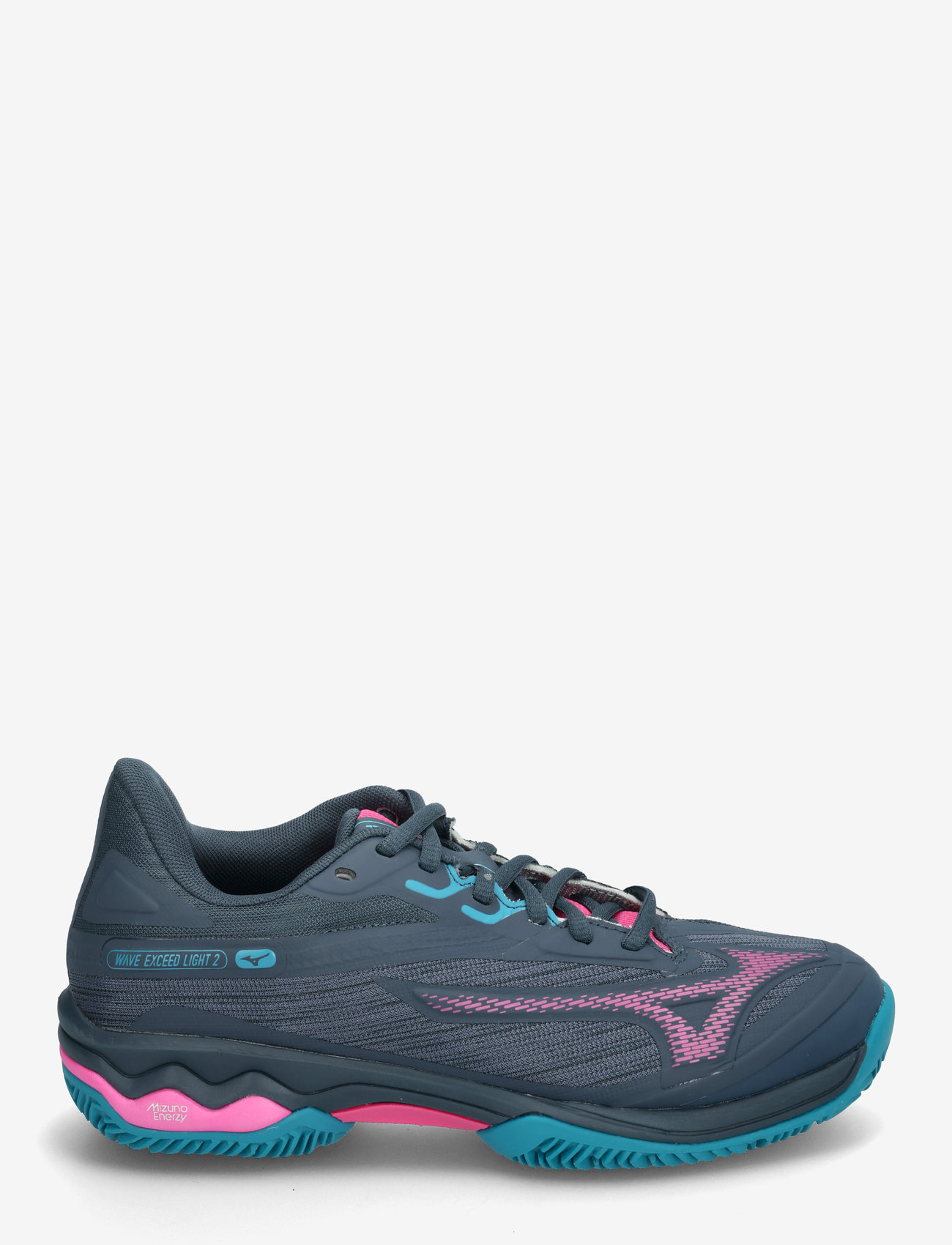 Mizuno - WAVE EXCEED LIGHT 2(W) - tennissko - midnight navy/fuchsia purple/enamel blue - 1
