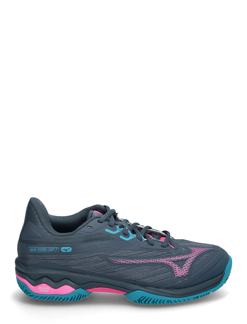 Mizuno - WAVE EXCEED LIGHT 2(W) - tennissko - midnight navy/fuchsia purple/enamel blue - 1
