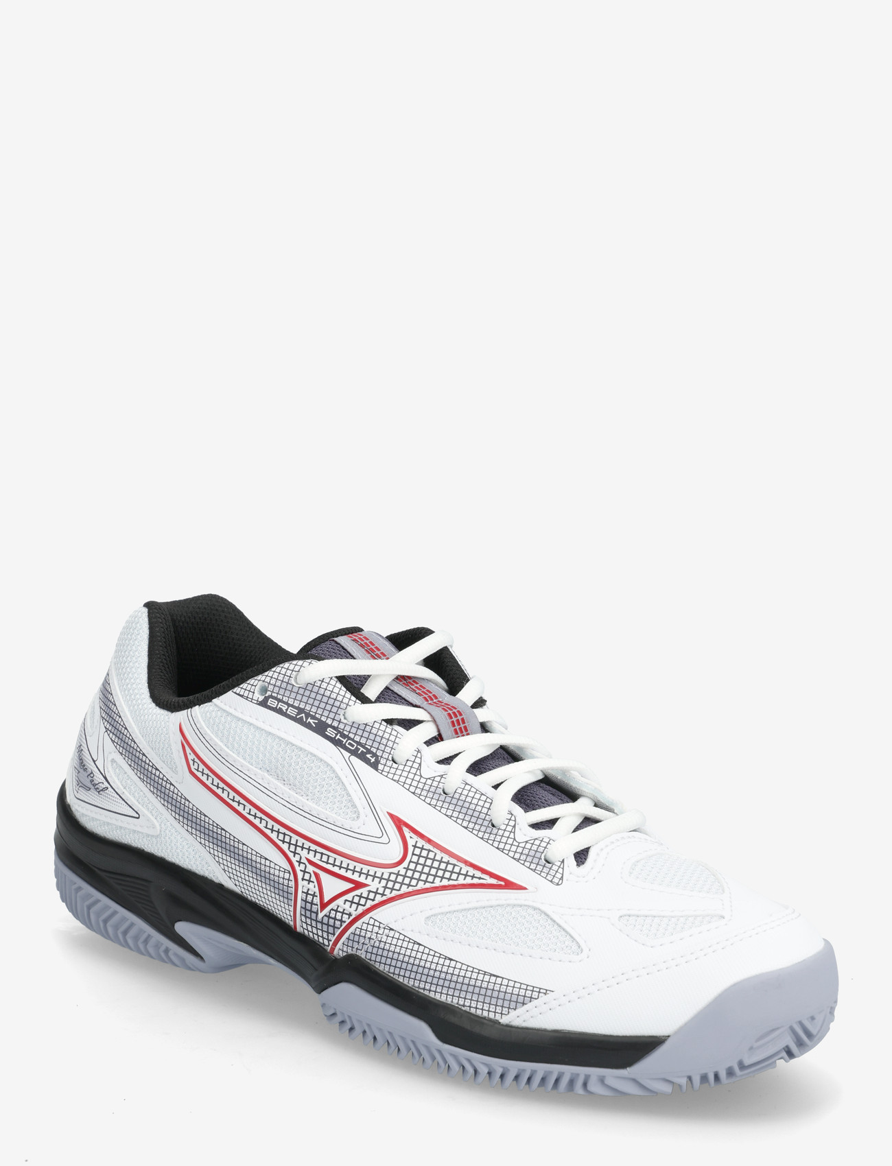 Mizuno - BREAK SHOT 4 PADEL - padel shoes - white/salsa/aleutian - 0