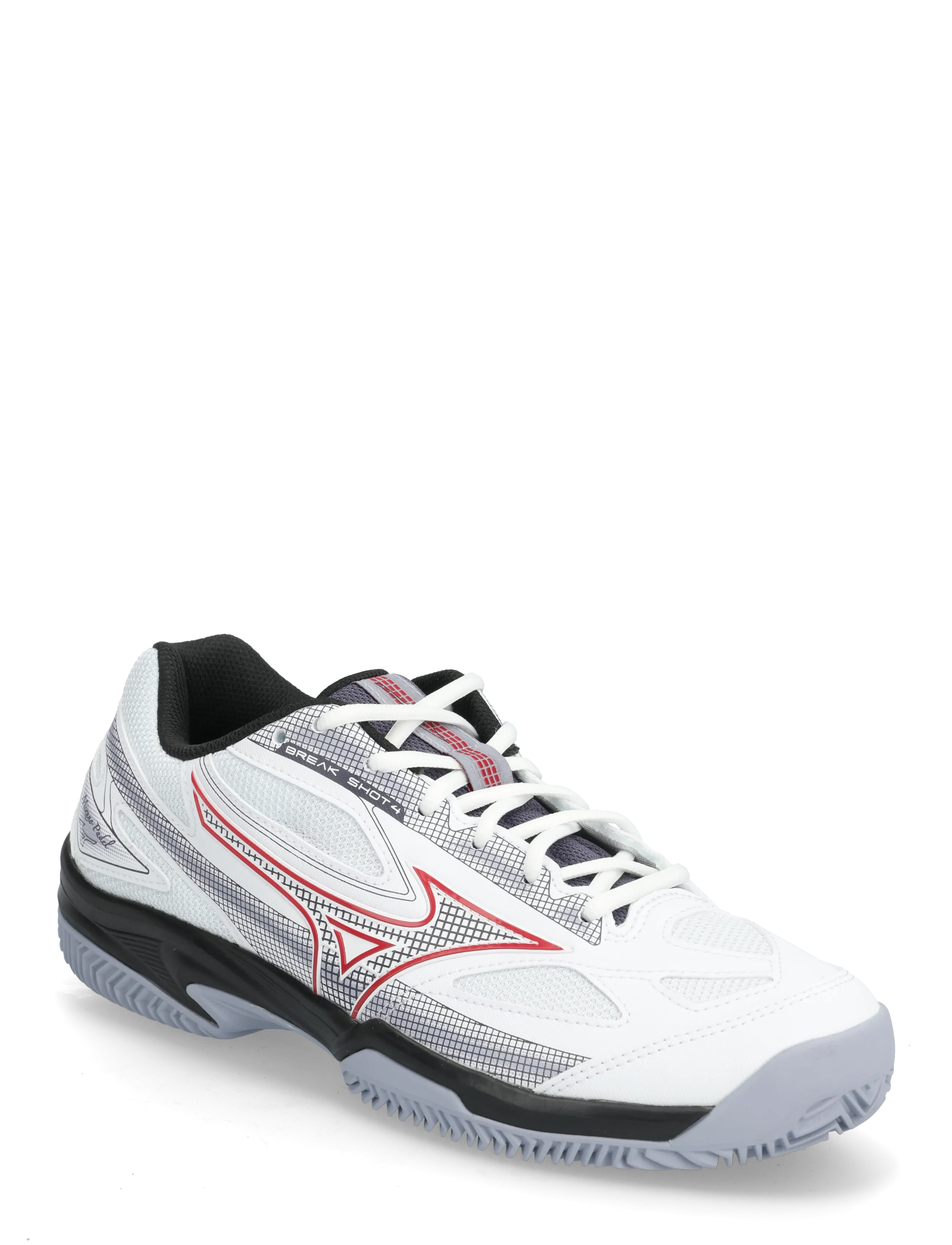 Mizuno BREAK SHOT 4 PADEL - Racketsports shoes - WHITE/SALSA/ALEUTIAN / white