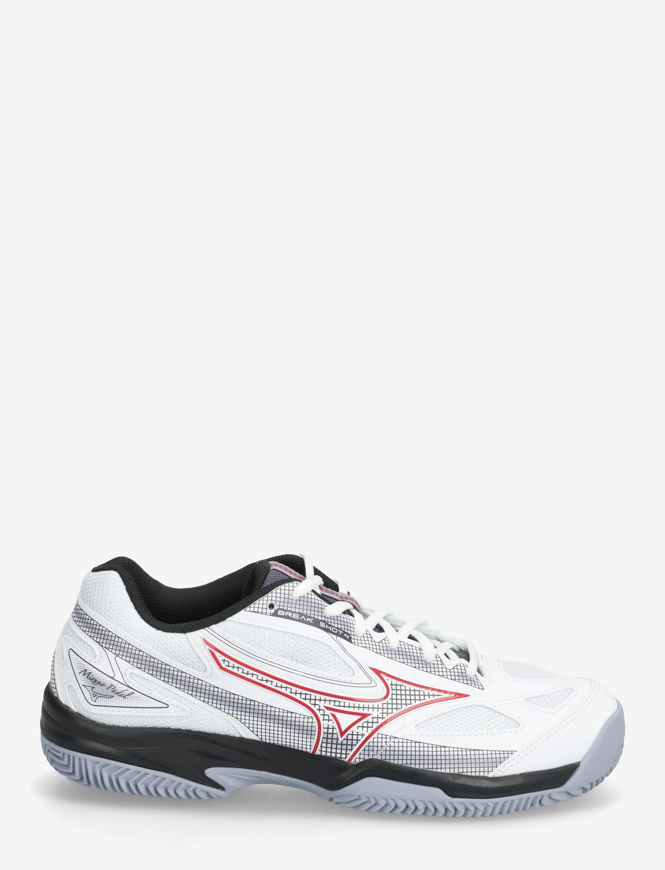 Mizuno - BREAK SHOT 4 PADEL - padel shoes - white/salsa/aleutian - 1