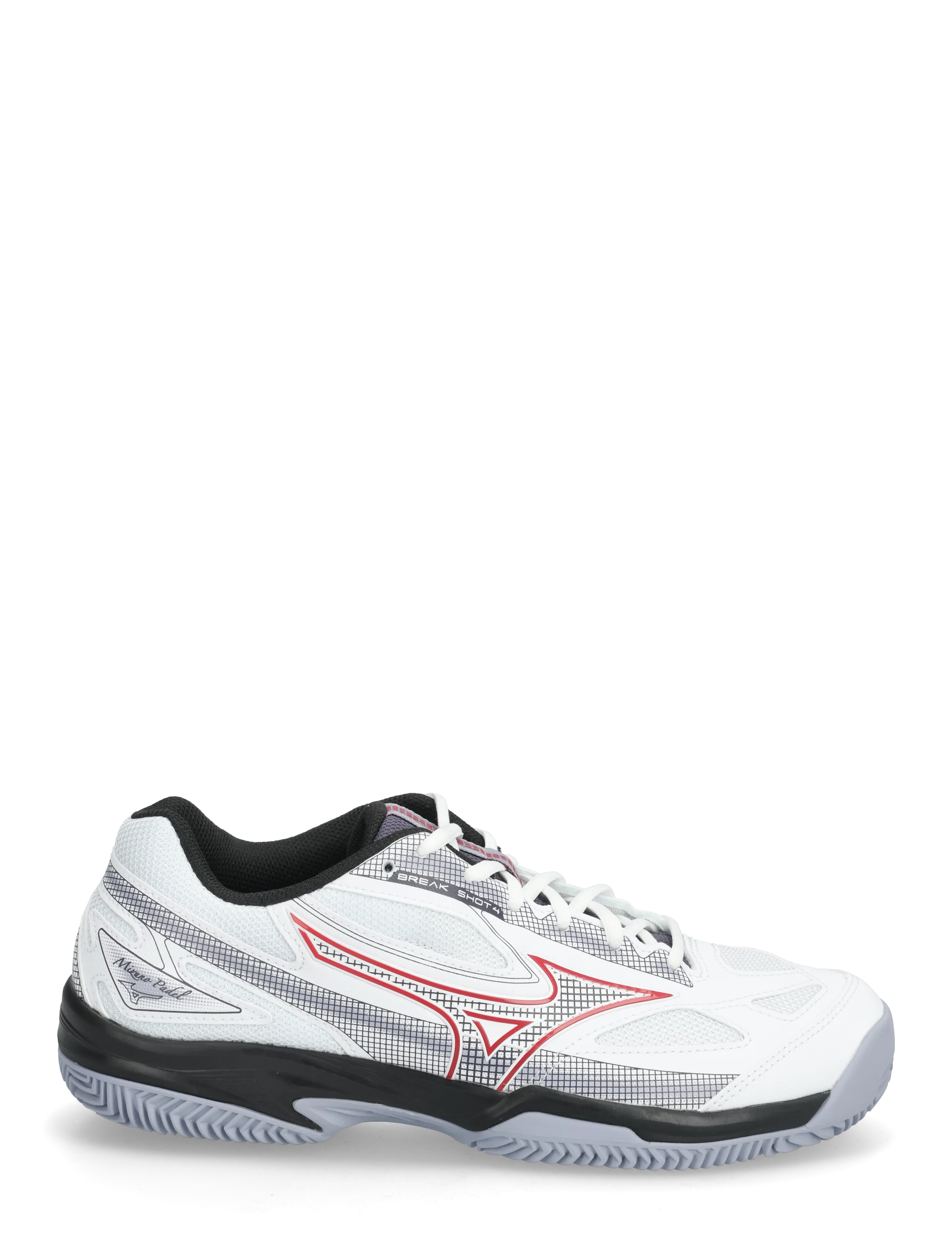 Mizuno - BREAK SHOT 4 PADEL - padel shoes - white/salsa/aleutian - 1