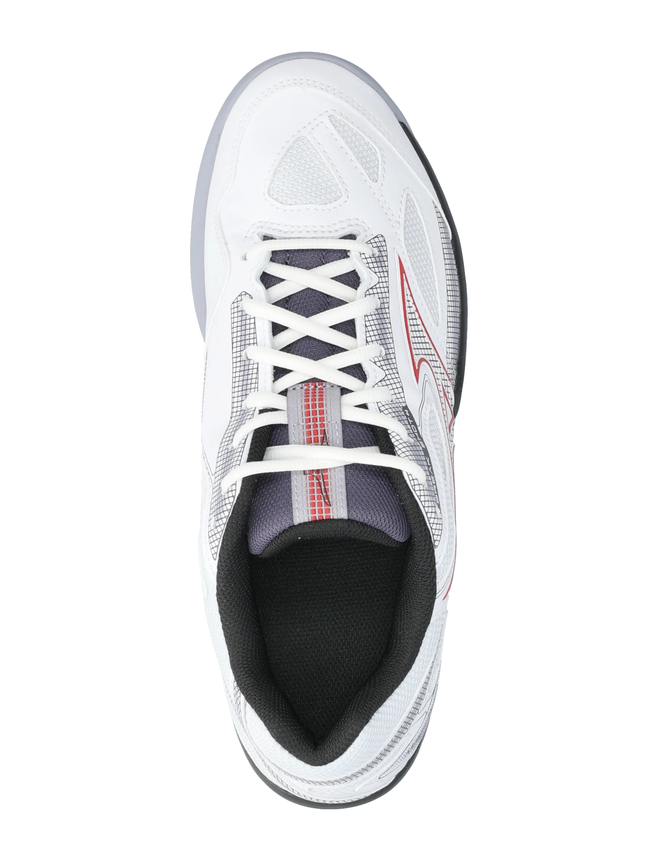 Mizuno - BREAK SHOT 4 PADEL - padel shoes - white/salsa/aleutian - 3