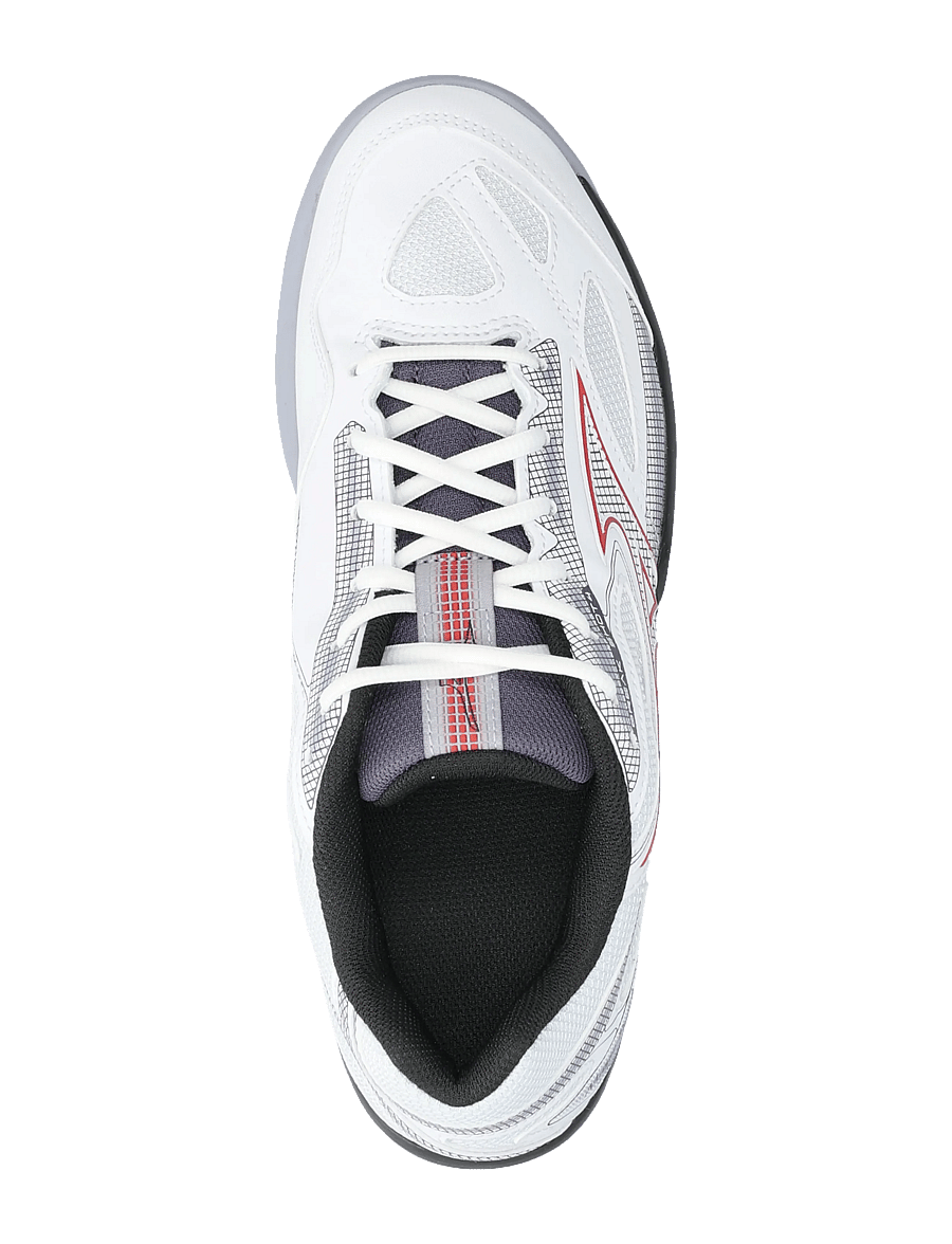 Mizuno - BREAK SHOT 4 PADEL - padelskor - white/salsa/aleutian - 3