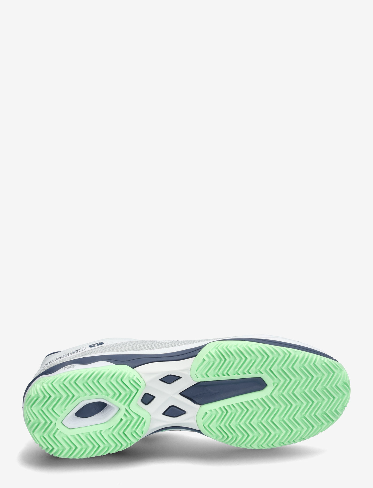 Mizuno - WAVE EXCEED LIGHT 2(M) - tennisejalatsid - white/vintage indigo/neo mint - 4