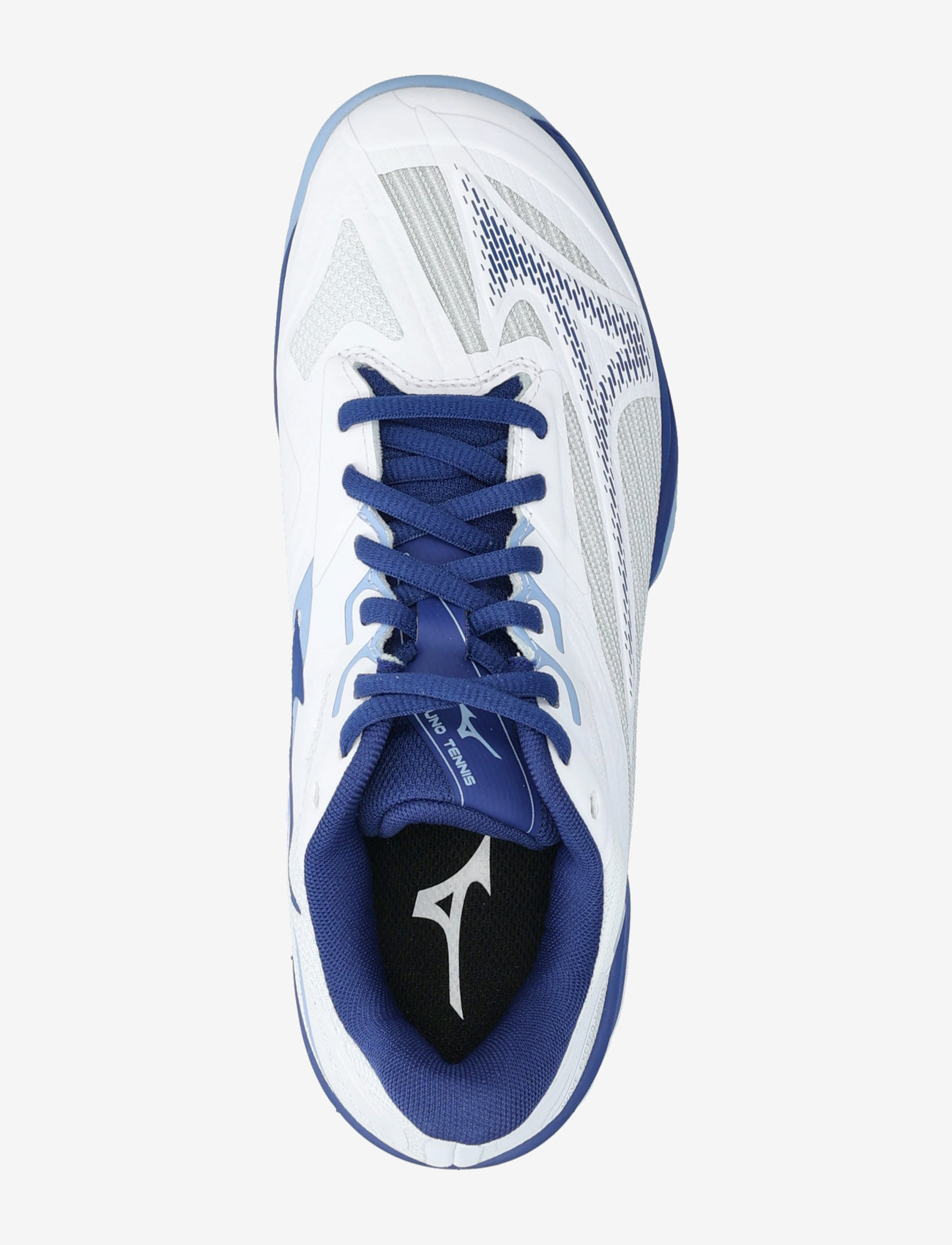 Mizuno - WAVE EXCEED LIGHT 2(W) - tennis shoes - white/bellwether blue/bel air blue - 3