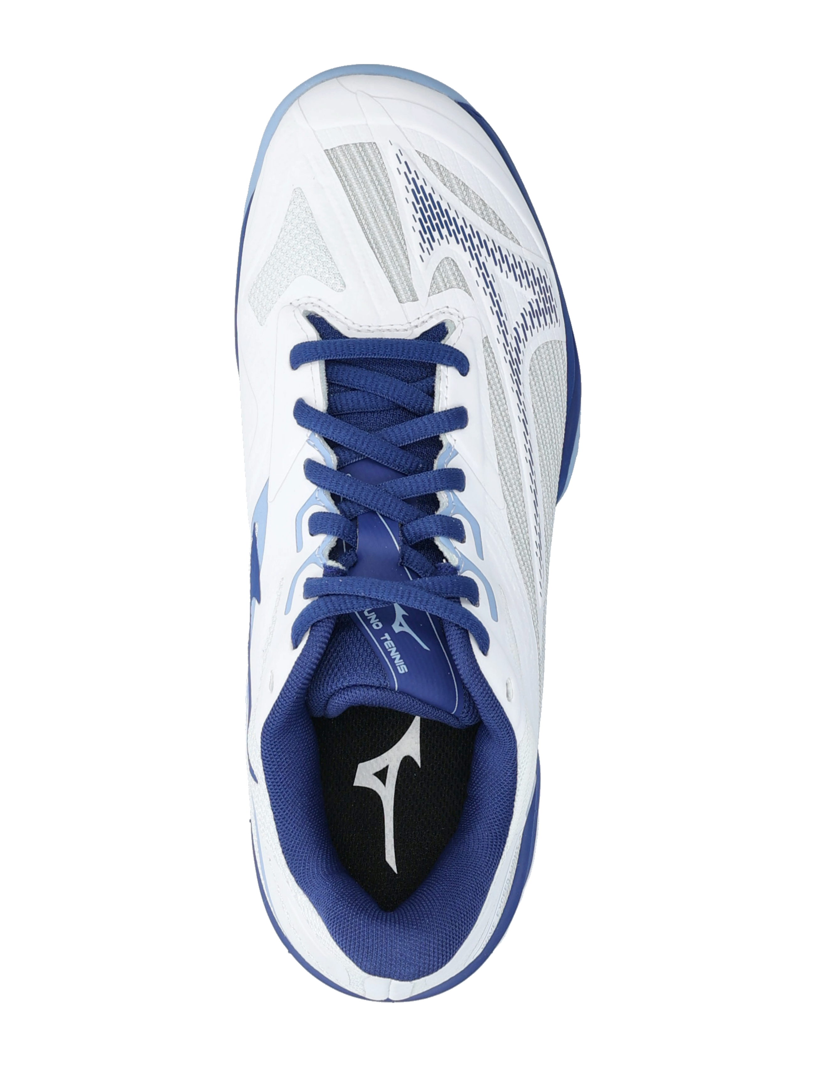 Mizuno - WAVE EXCEED LIGHT 2(W) - mailapelikengät - white/bellwether blue/bel air blue - 3