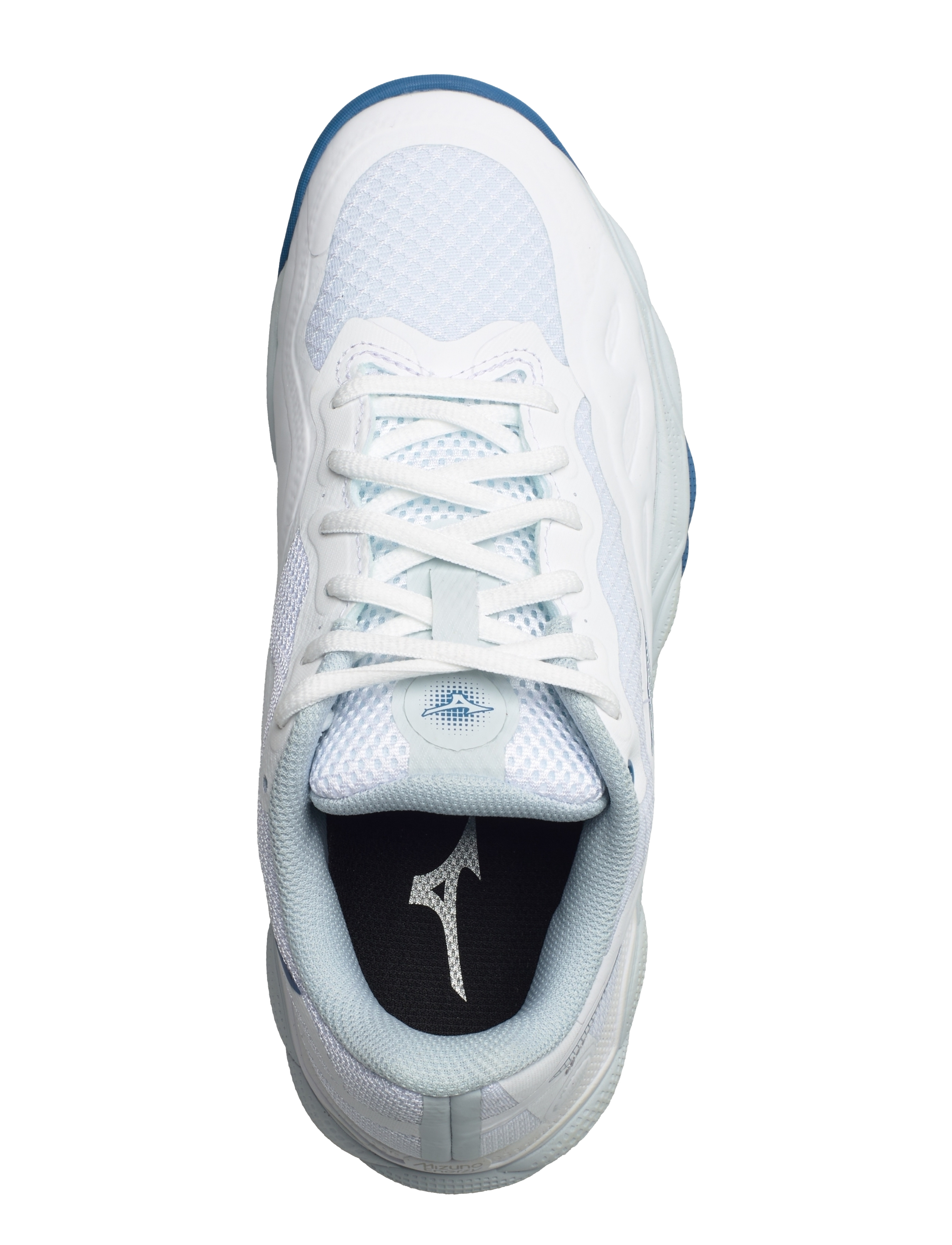Mizuno - WAVE ENFORCE COURT CC(W) - teniso batai - white/parisian blue/plein air - 4