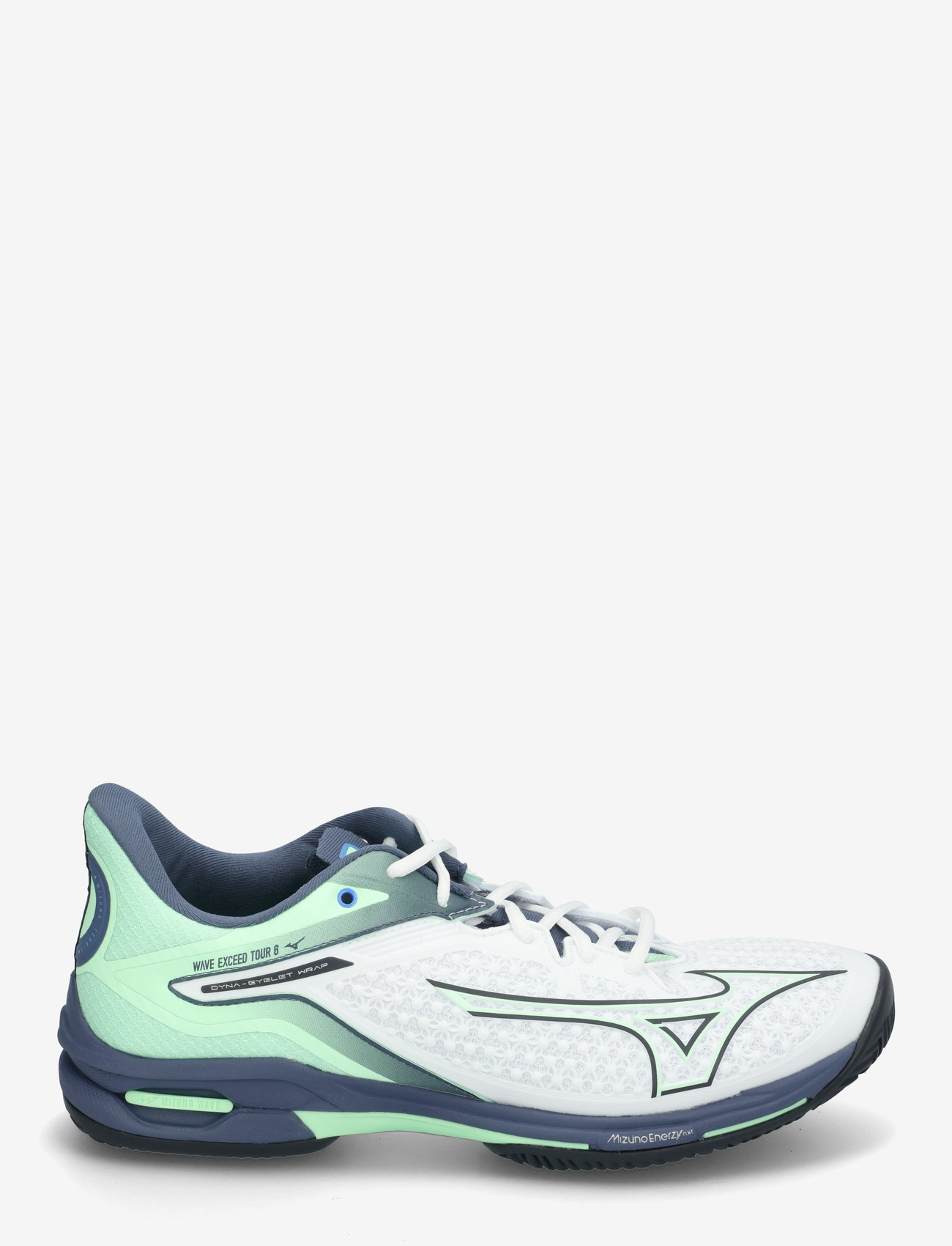 Mizuno - WAVE EXCEED TOUR 6 CC(U) - tennissko - white/india ink/neo mint - 1