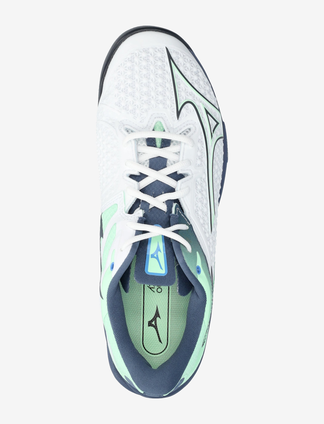 Mizuno - WAVE EXCEED TOUR 6 CC(U) - tennissko - white/india ink/neo mint - 3