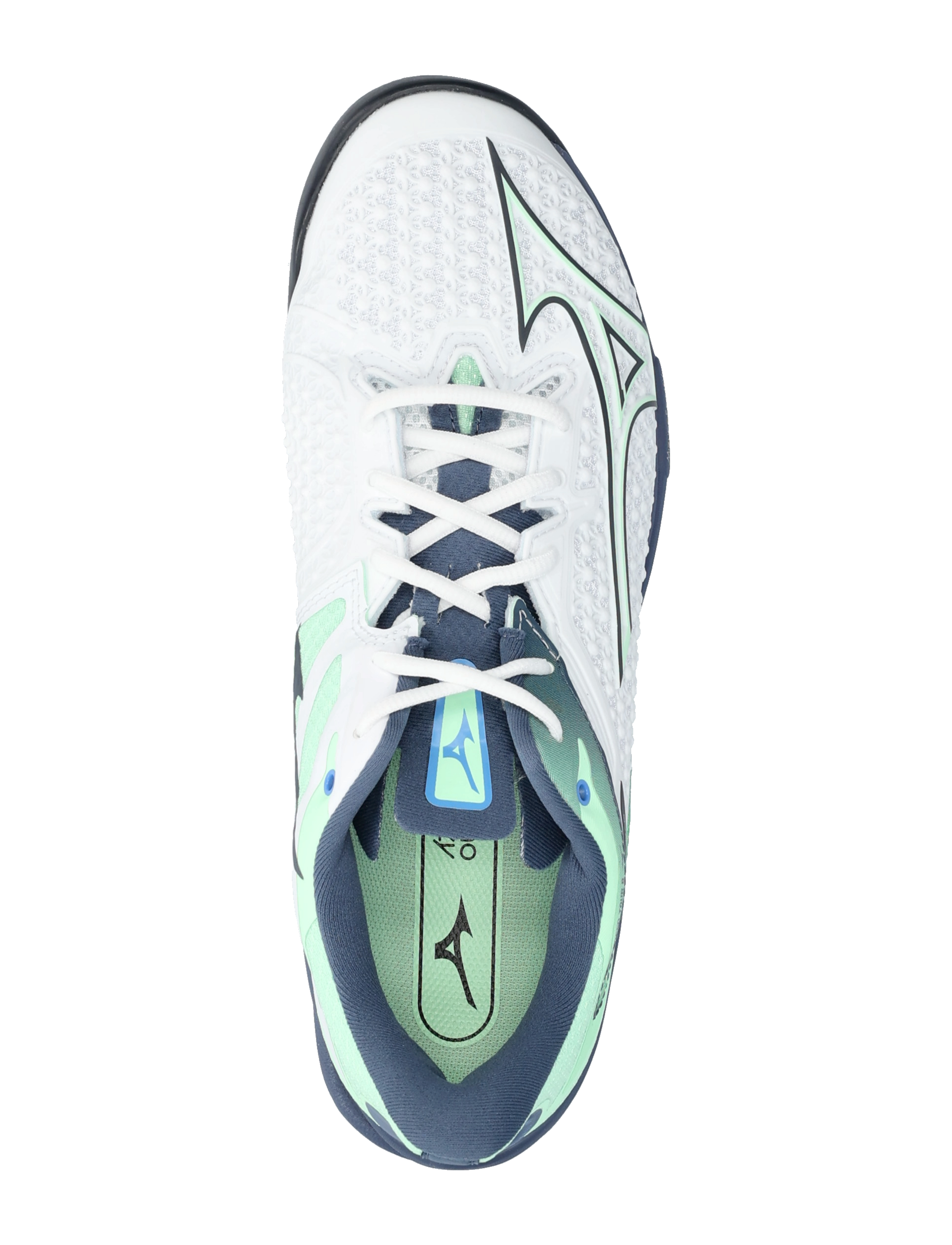 Mizuno - WAVE EXCEED TOUR 6 CC(U) - ketsjersportsko - white/india ink/neo mint - 3