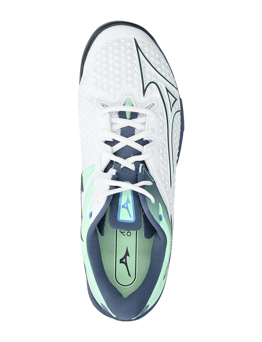 Mizuno - WAVE EXCEED TOUR 6 CC(U) - tennisskor - white/india ink/neo mint - 3