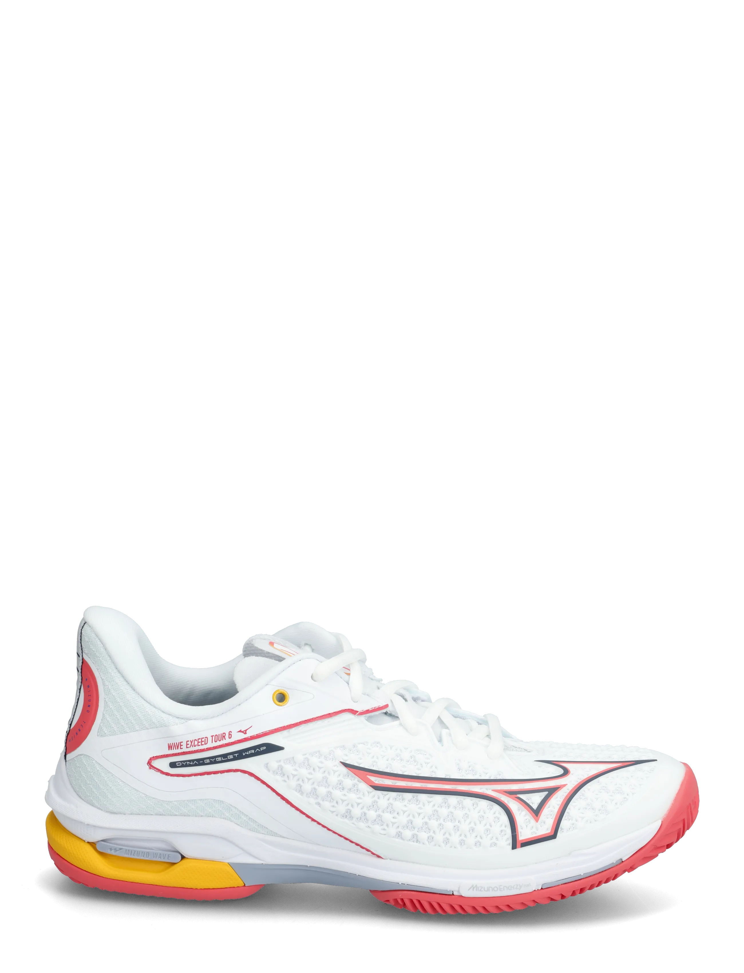 Mizuno - WAVE EXCEED TOUR 6 CC(W) - ketsjersportsko - white/calypso coral/icelandic blue - 1