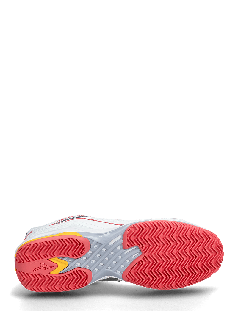 Mizuno - WAVE EXCEED TOUR 6 CC(W) - tennissko - white/calypso coral/icelandic blue - 4