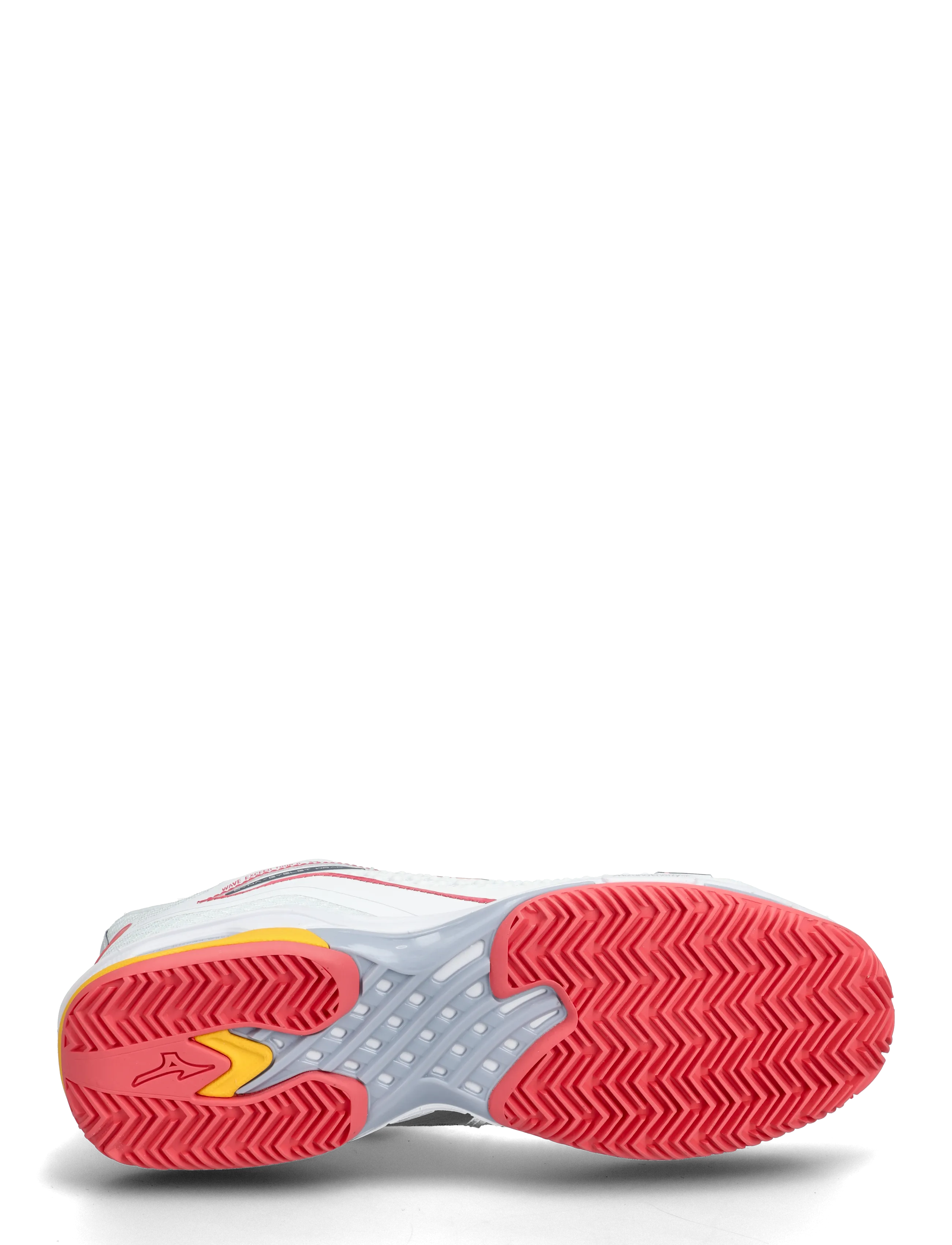 Mizuno - WAVE EXCEED TOUR 6 CC(W) - tennisschoenen - white/calypso coral/icelandic blue - 4