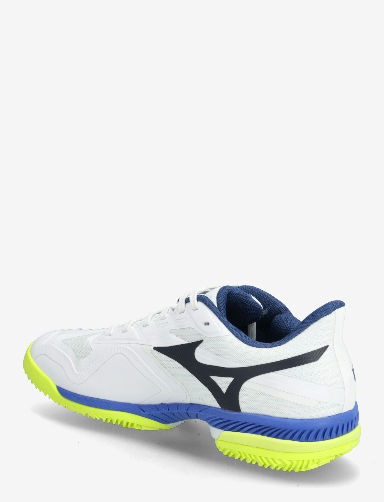 Mizuno - WAVE EXCEED COURT CC(M) - tennissko - white/dazzling blue/lightning yellow - 2