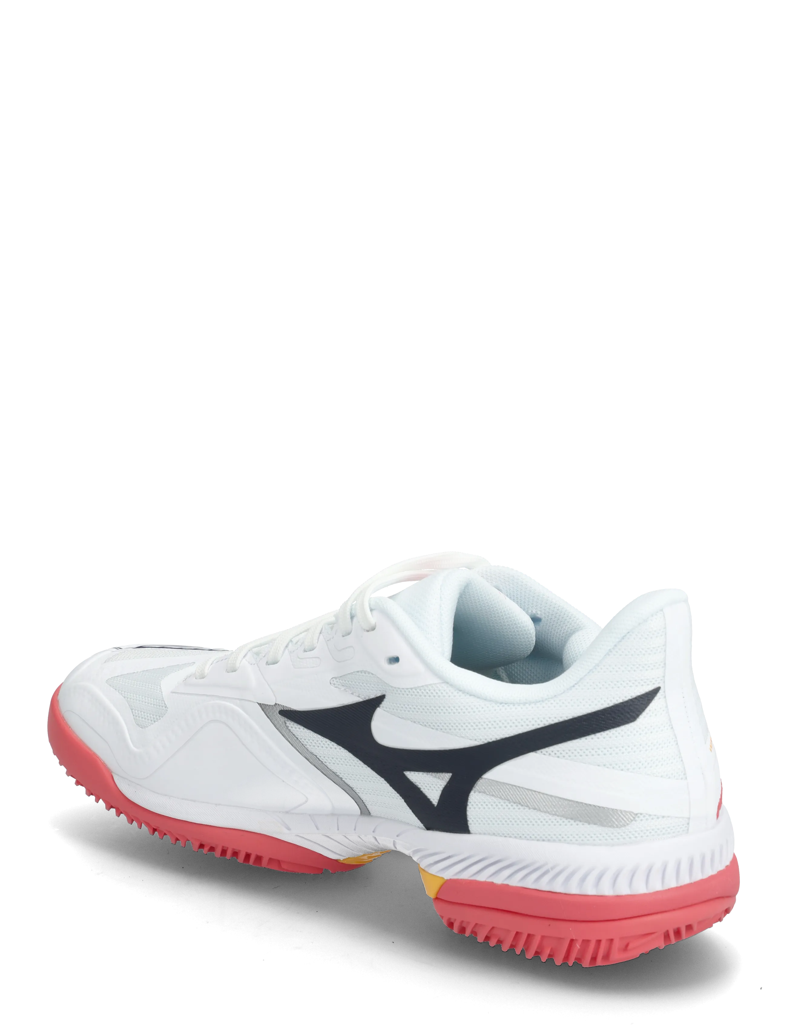 Mizuno - WAVE EXCEED COURT CC(W) - tennisschuhe - white/calypso coral/citrus - 2