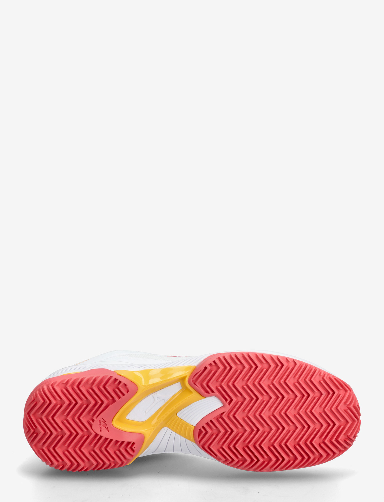 Mizuno - WAVE EXCEED COURT CC(W) - tennis shoes - white/calypso coral/citrus - 4