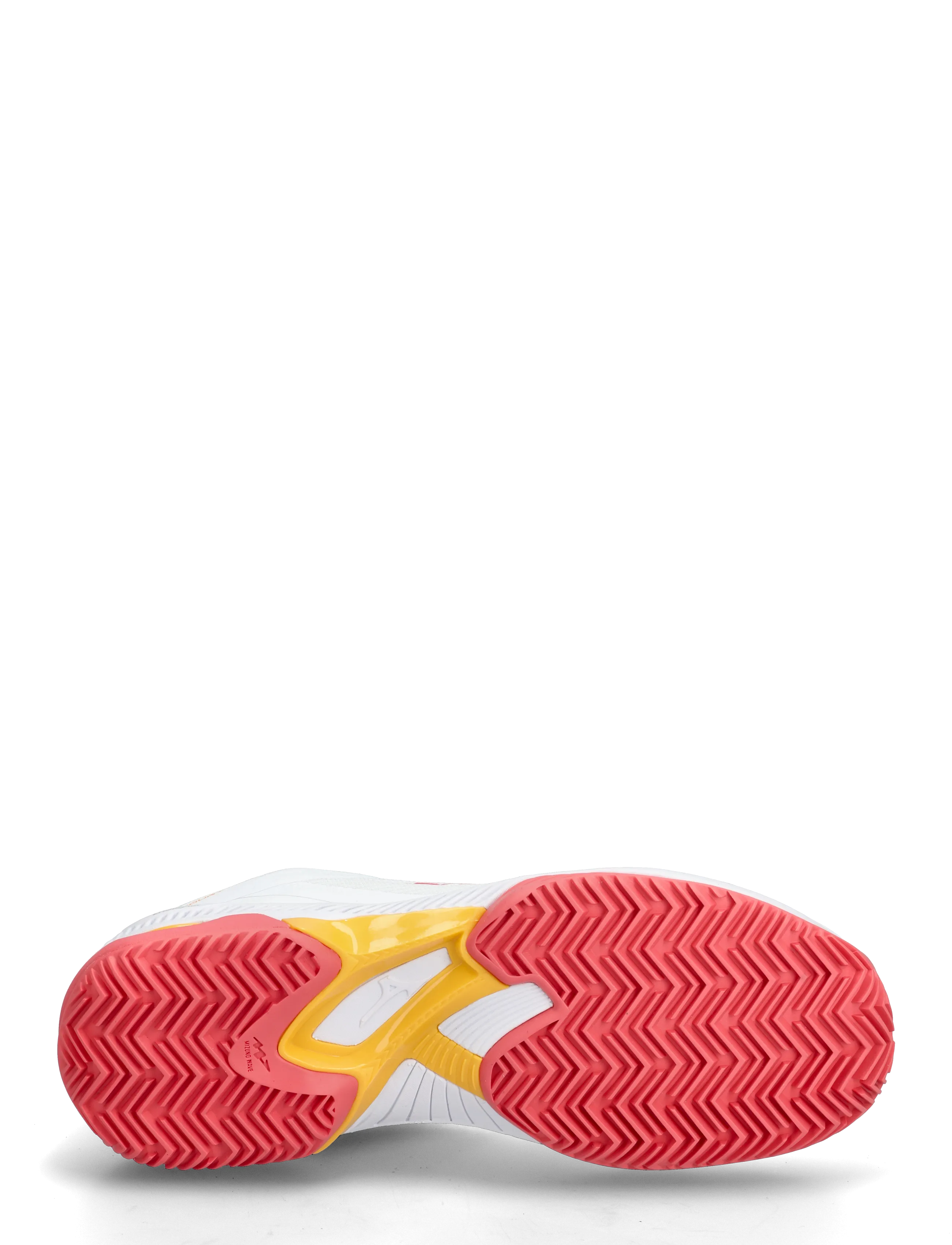 Mizuno - WAVE EXCEED COURT CC(W) - tennisschuhe - white/calypso coral/citrus - 4