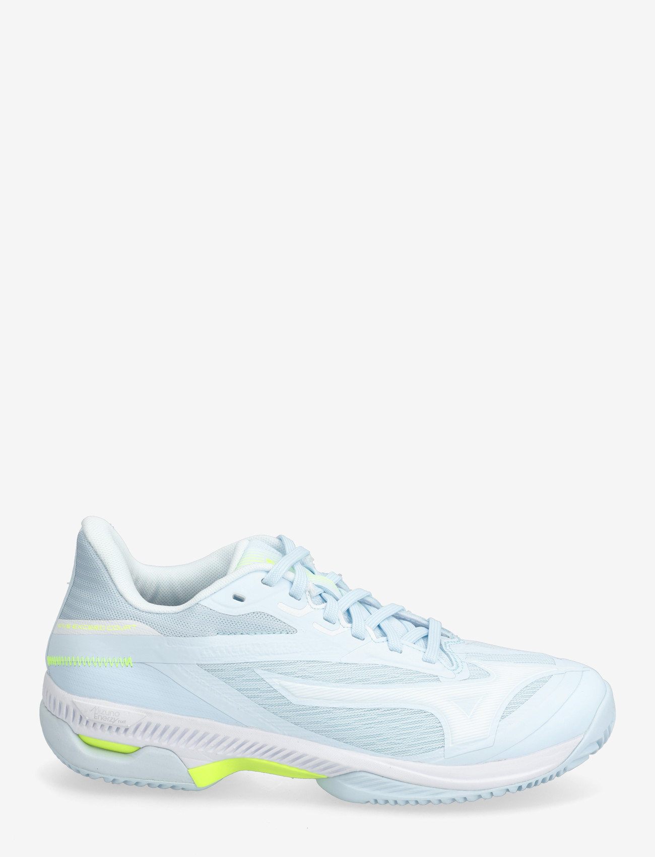 Mizuno - WAVE EXCEED COURT CC(W) - tennis shoes - ice water/lightning yellow/ancient water - 1