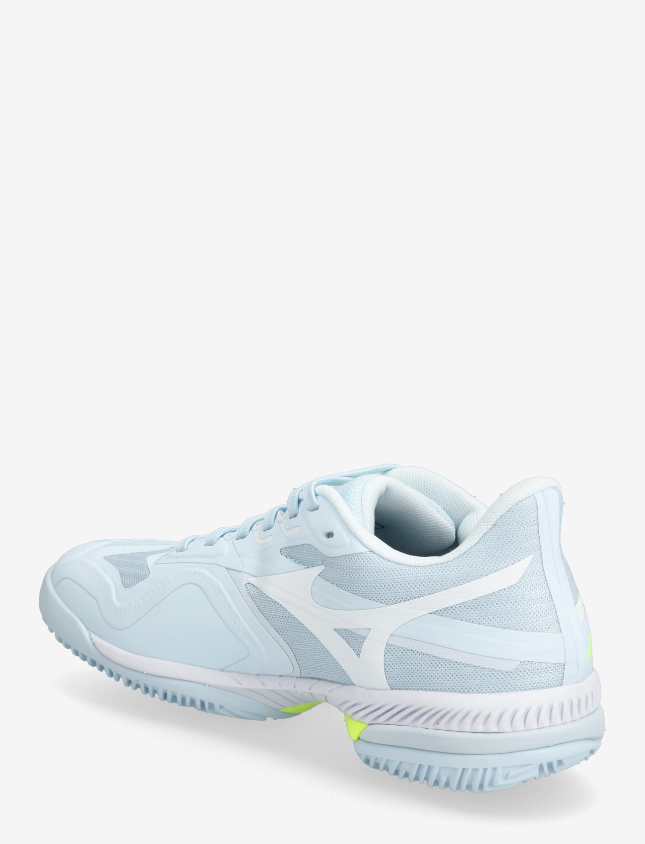 Mizuno - WAVE EXCEED COURT CC(W) - tennis shoes - ice water/lightning yellow/ancient water - 2