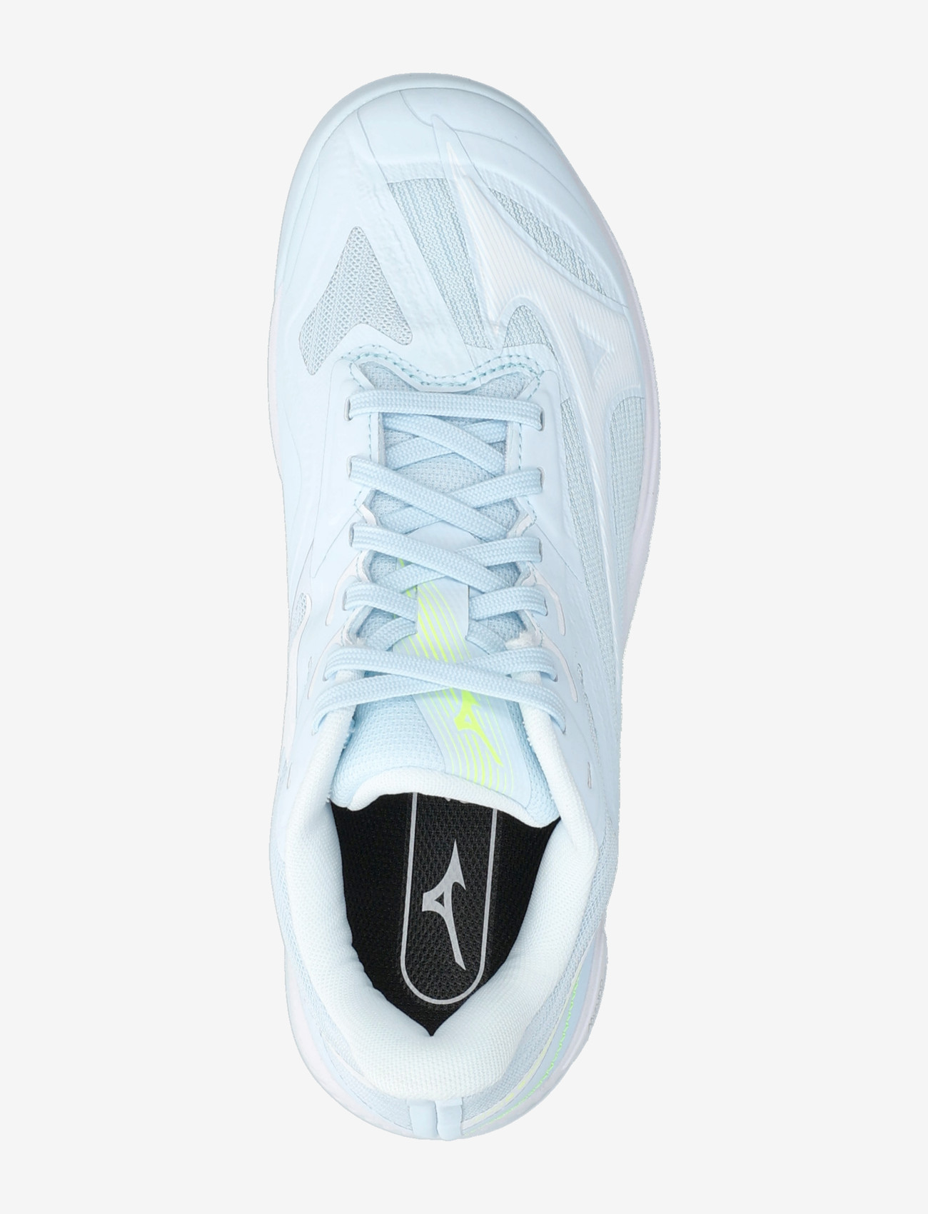 Mizuno - WAVE EXCEED COURT CC(W) - tennis shoes - ice water/lightning yellow/ancient water - 3