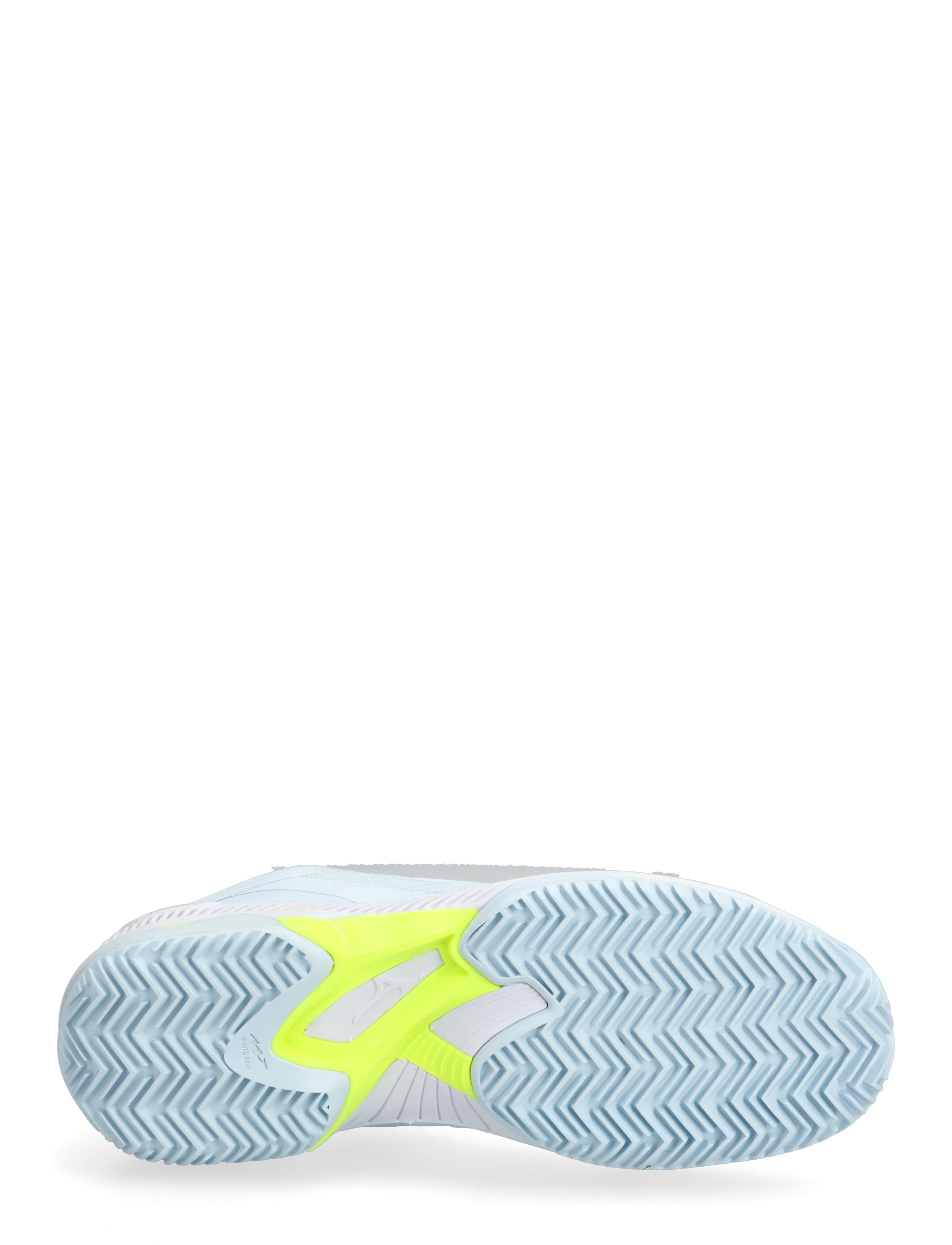 Mizuno - WAVE EXCEED COURT CC(W) - tennisskor - ice water/lightning yellow/ancient water - 4
