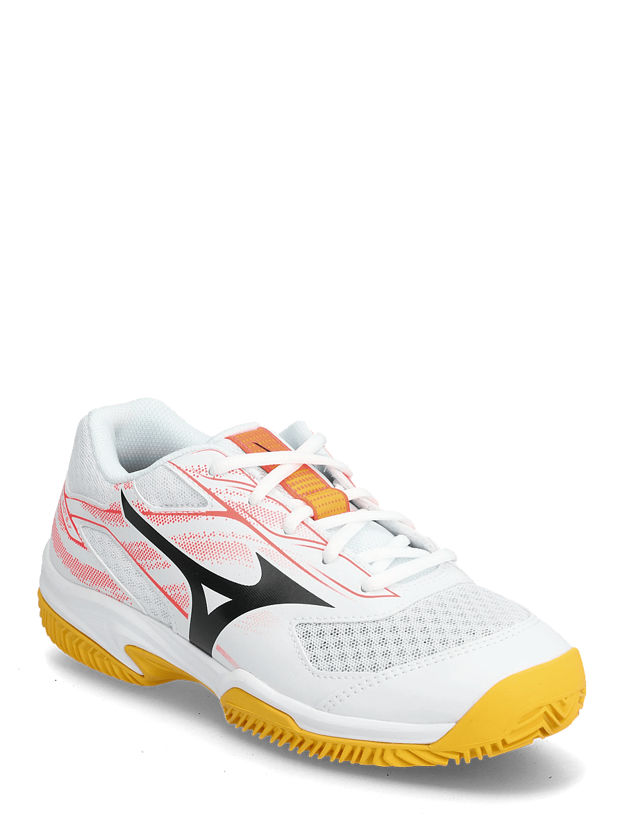 Mizuno - BREAK SHOT 5 Jr. CC(C) - träningsskor - white/calypso coral/citrus - 0