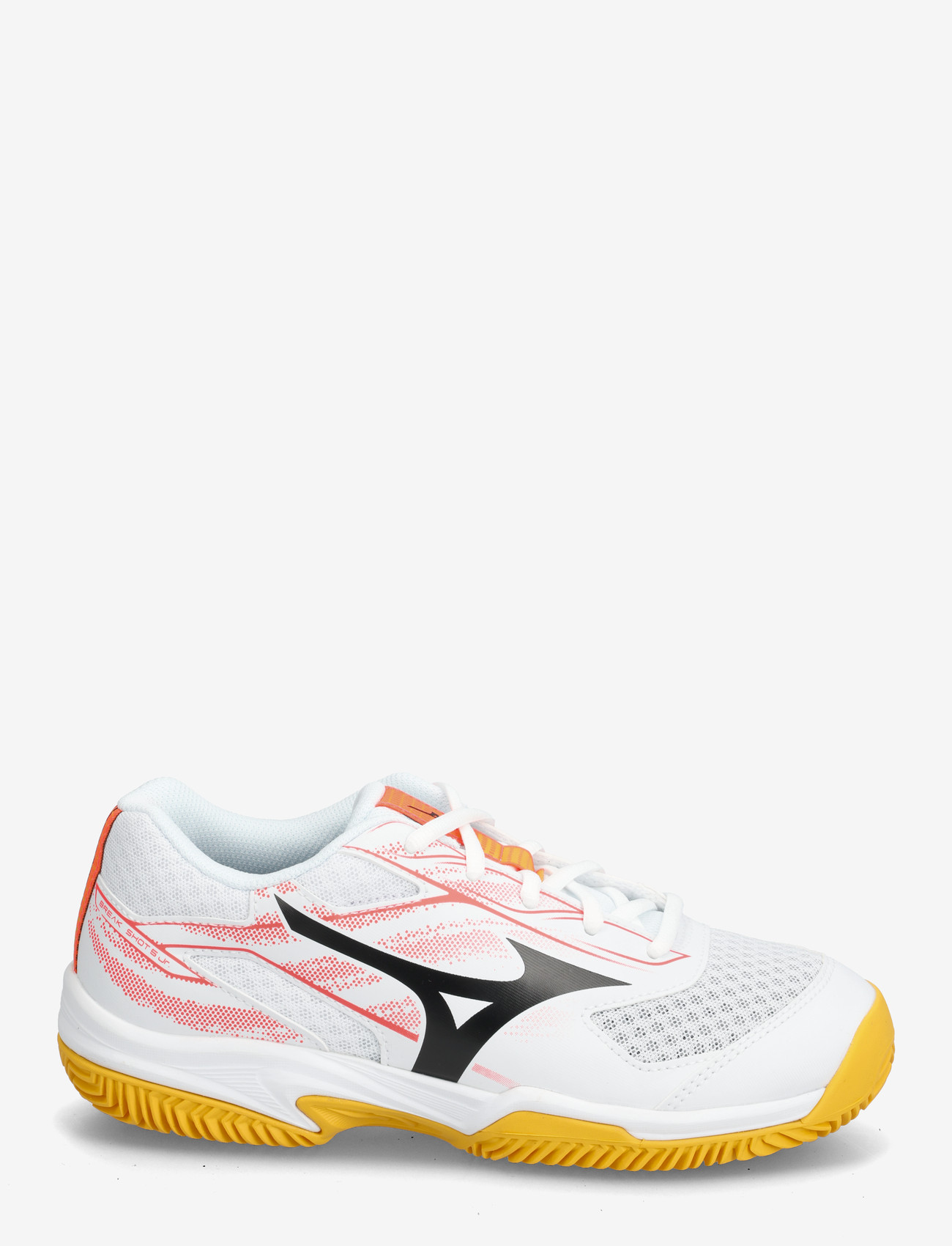 Mizuno - BREAK SHOT 5 Jr. CC(C) - jooksujalatsid - white/calypso coral/citrus - 1