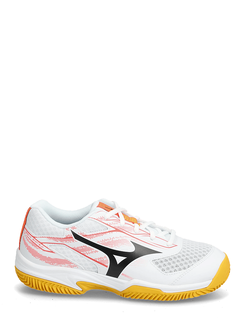 Mizuno - BREAK SHOT 5 Jr. CC(C) - jooksujalatsid - white/calypso coral/citrus - 1