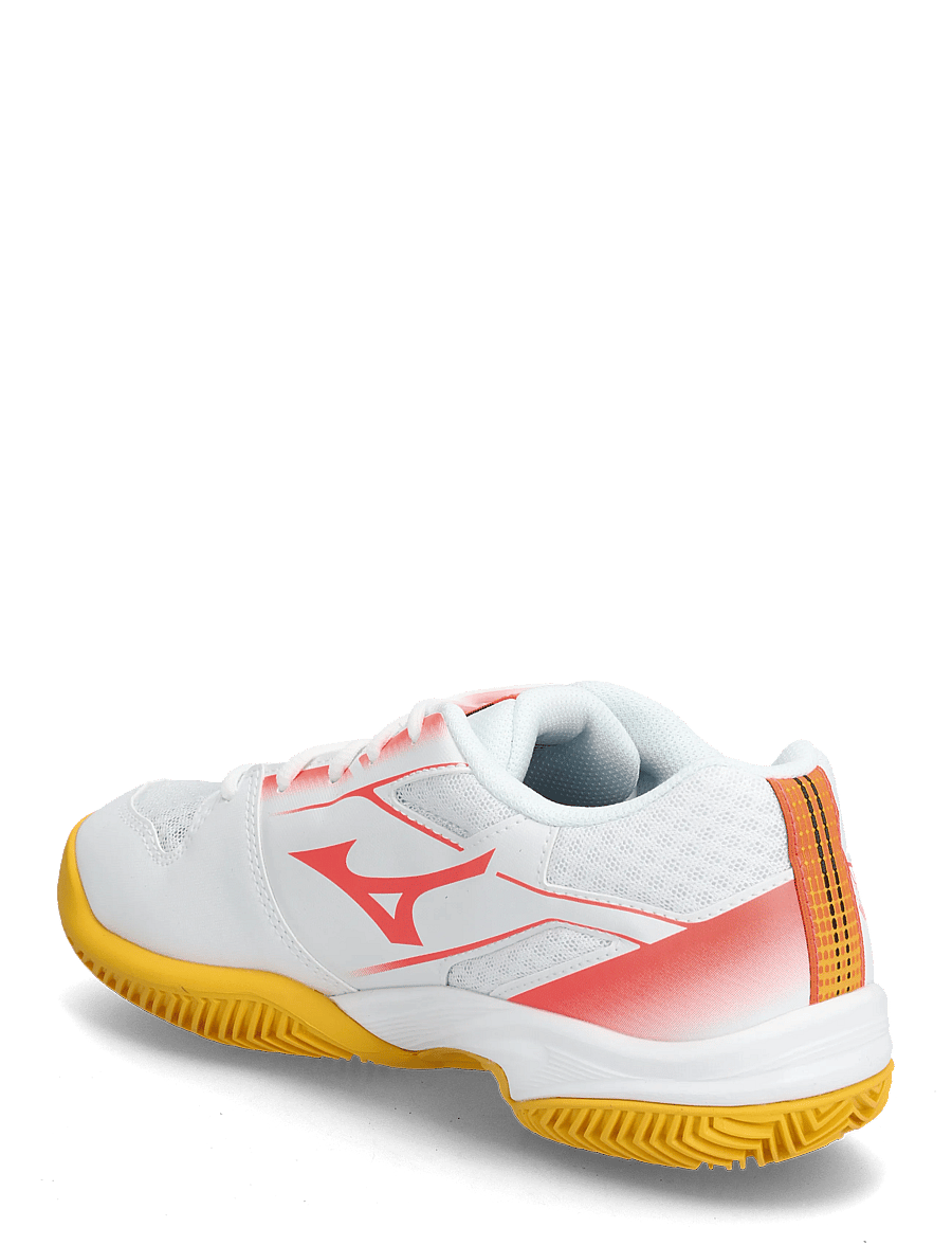 Mizuno - BREAK SHOT 5 Jr. CC(C) - träningsskor - white/calypso coral/citrus - 2