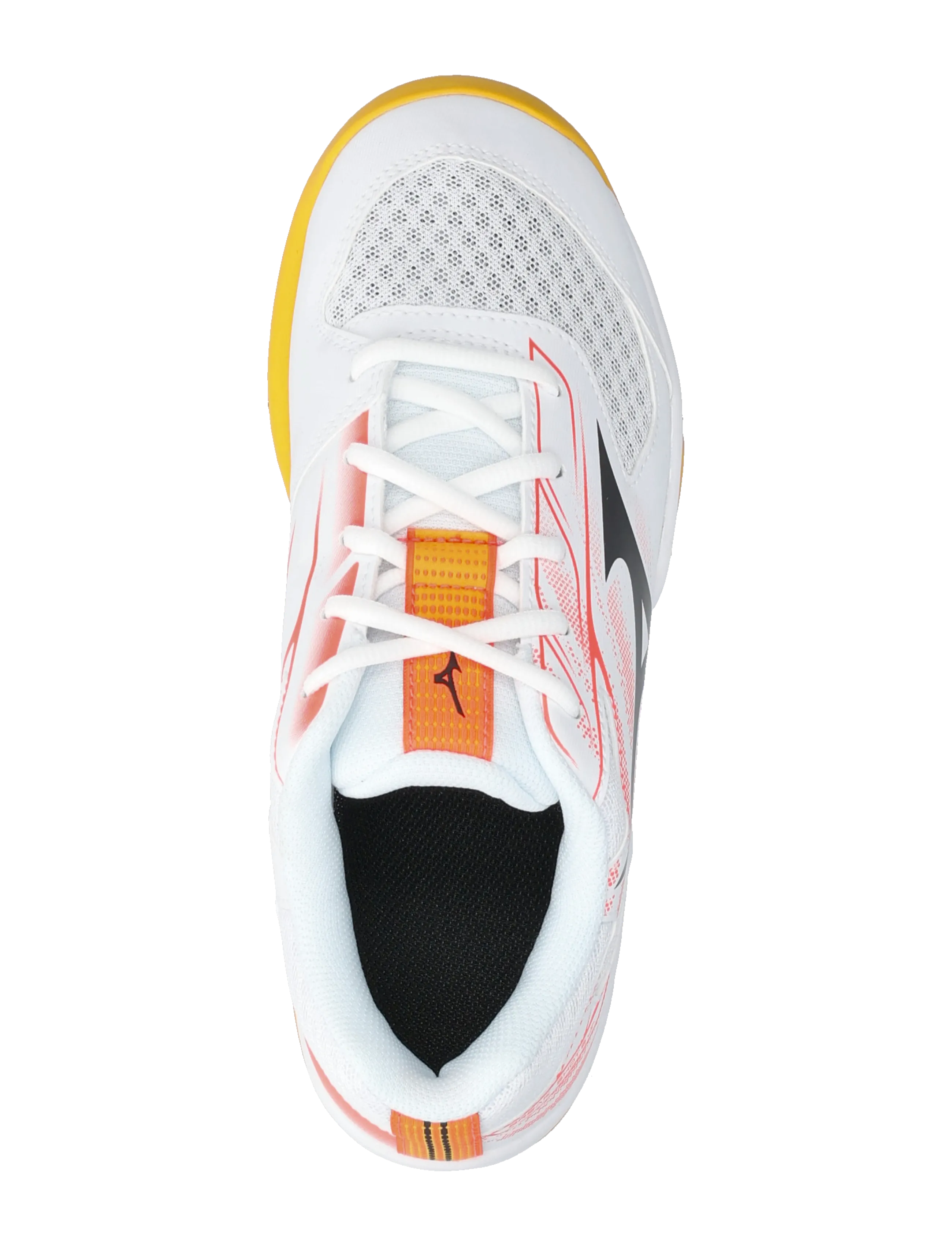 Mizuno - BREAK SHOT 5 Jr. CC(C) - training shoes - white/calypso coral/citrus - 3