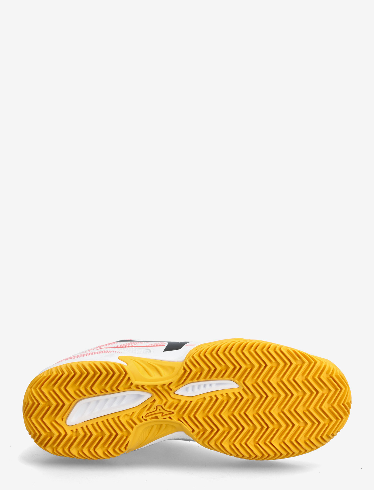 Mizuno - BREAK SHOT 5 Jr. CC(C) - jooksujalatsid - white/calypso coral/citrus - 4