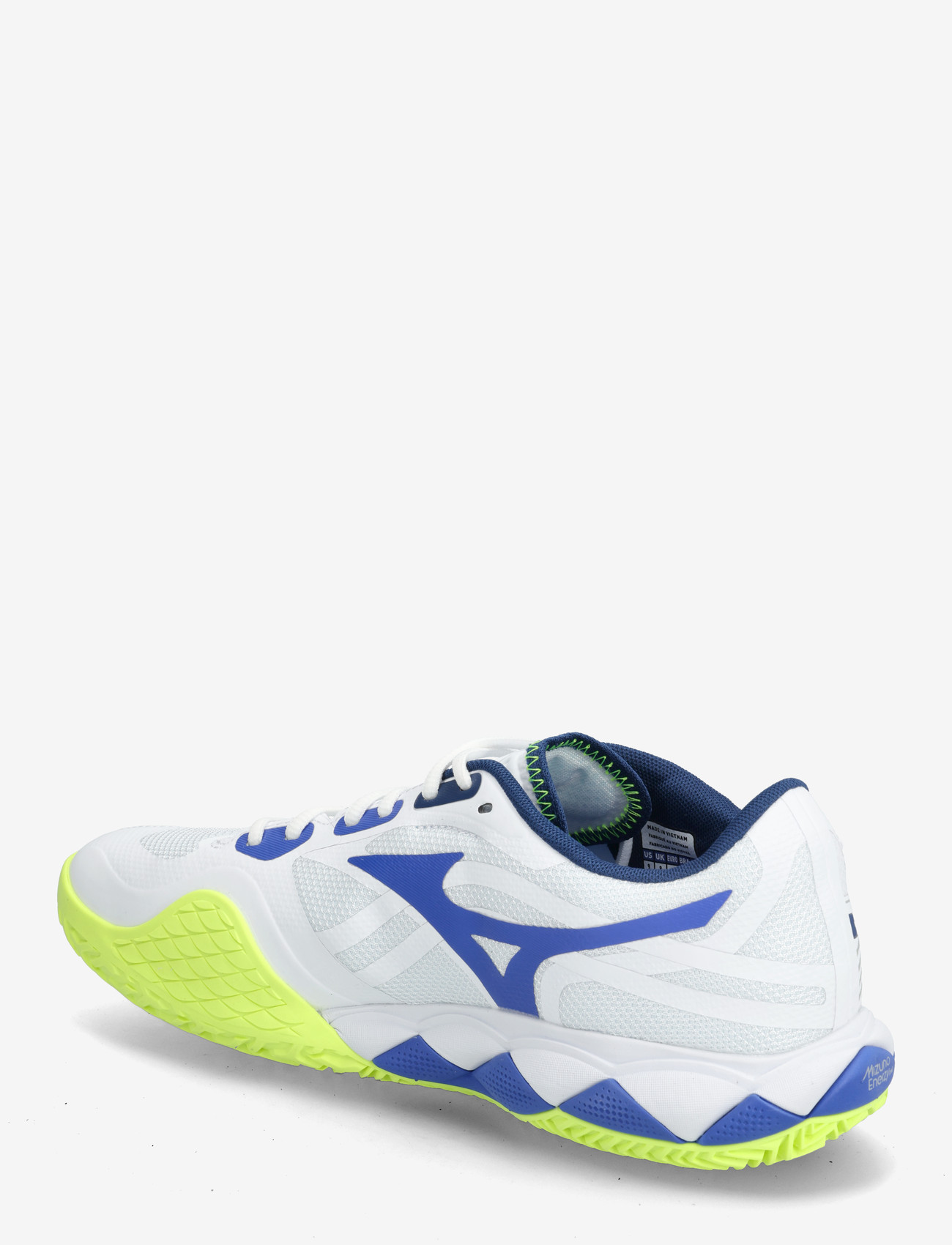 Mizuno - WAVE ENFORCE TOUR 2 CC(U) - tennisschuhe - white/dazzling blue/lightning yellow - 2