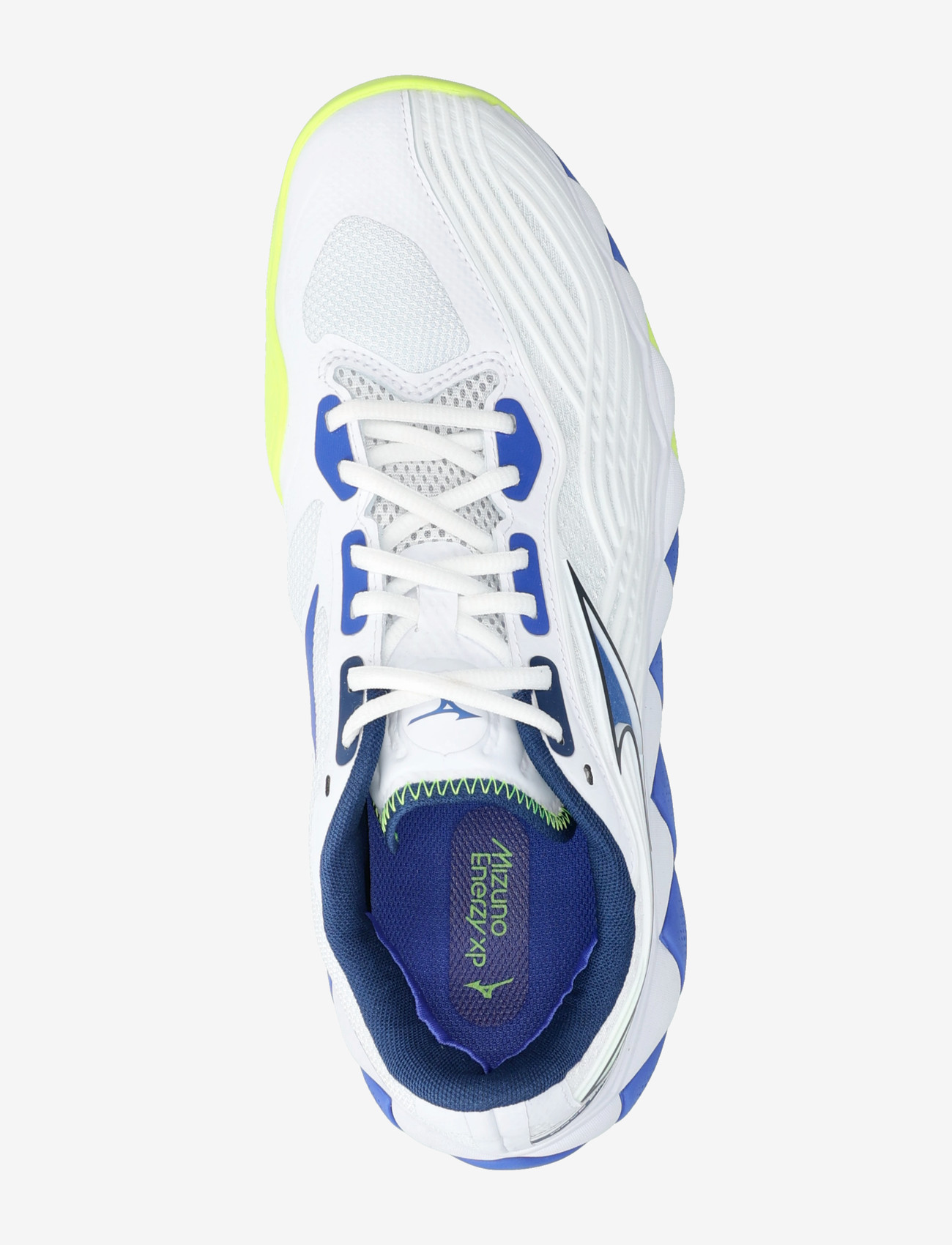 Mizuno - WAVE ENFORCE TOUR 2 CC(U) - tennisschuhe - white/dazzling blue/lightning yellow - 3