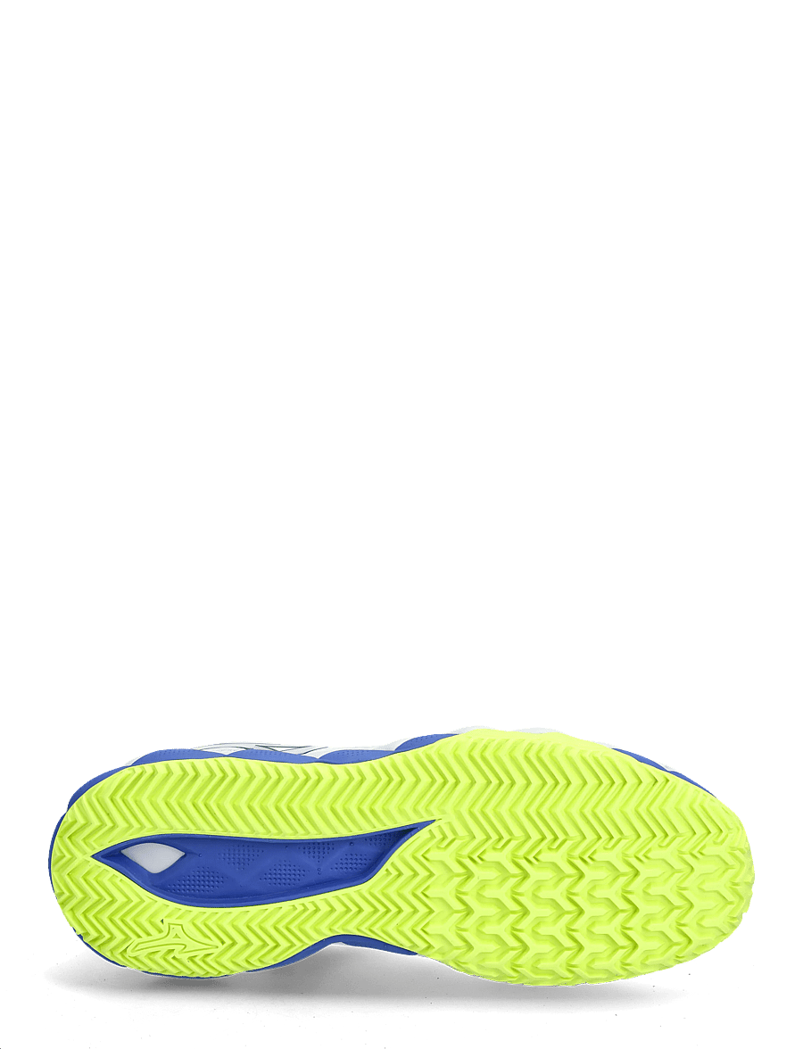 Mizuno - WAVE ENFORCE TOUR 2 CC(U) - tennissko - white/dazzling blue/lightning yellow - 4